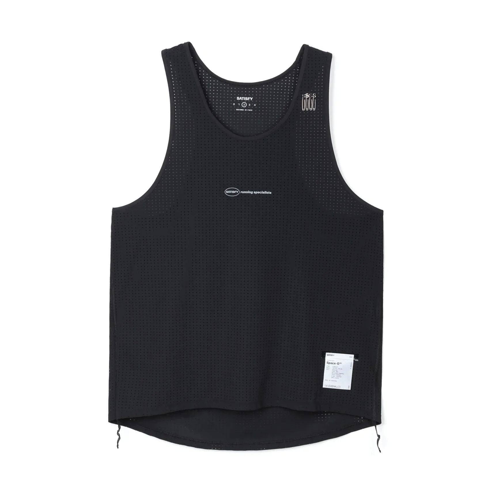 Mens Satisfy Space-O Laufshirt