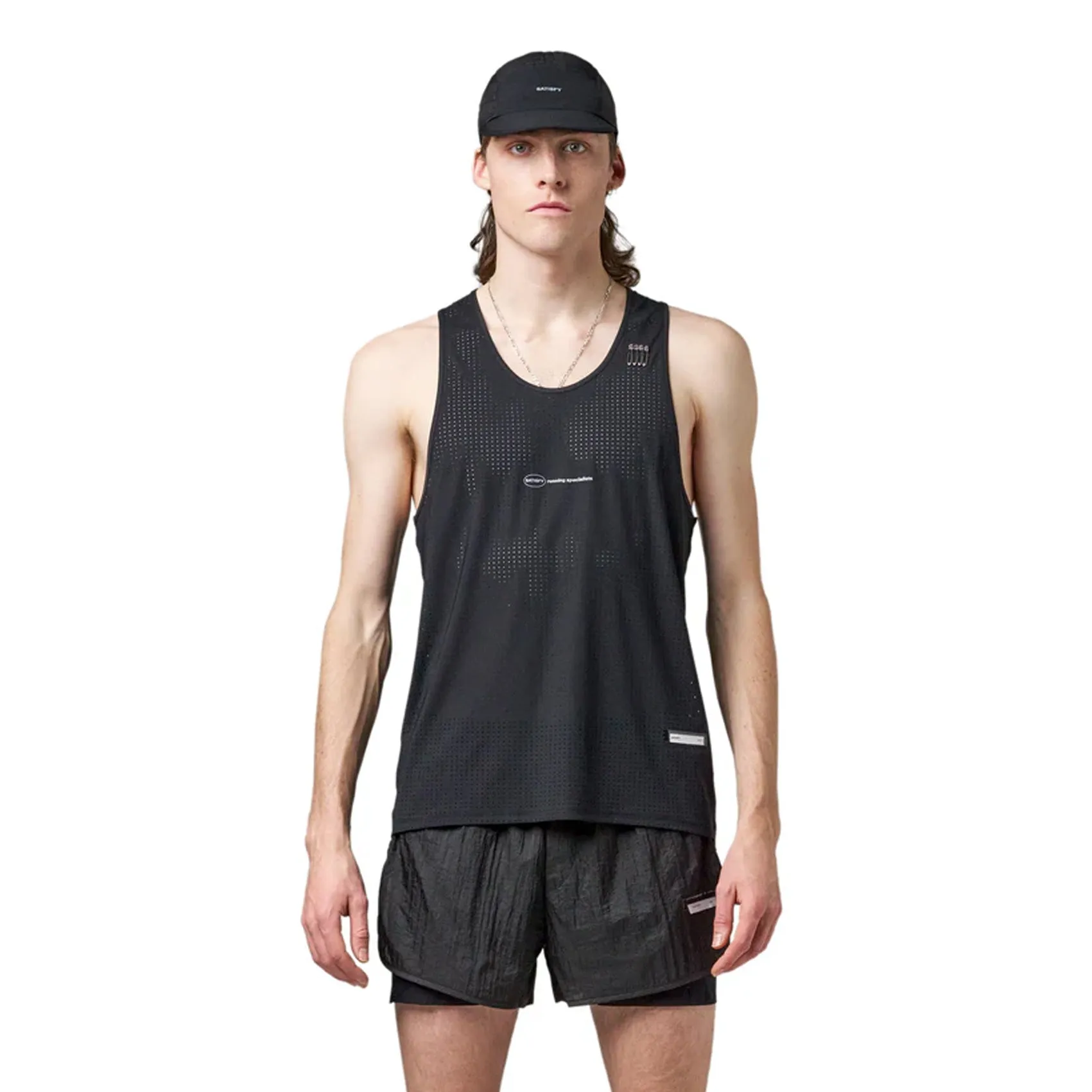 Mens Satisfy Space-O Laufshirt