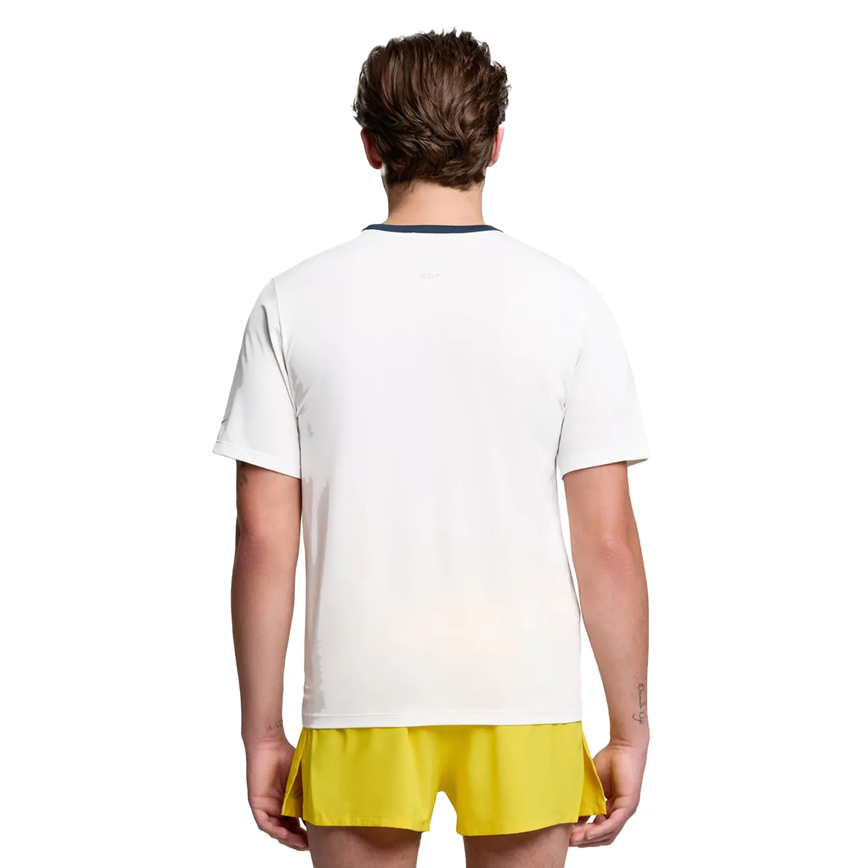 Herren Saucony Stoppuhr Grafik Kurzarm T-Shirt