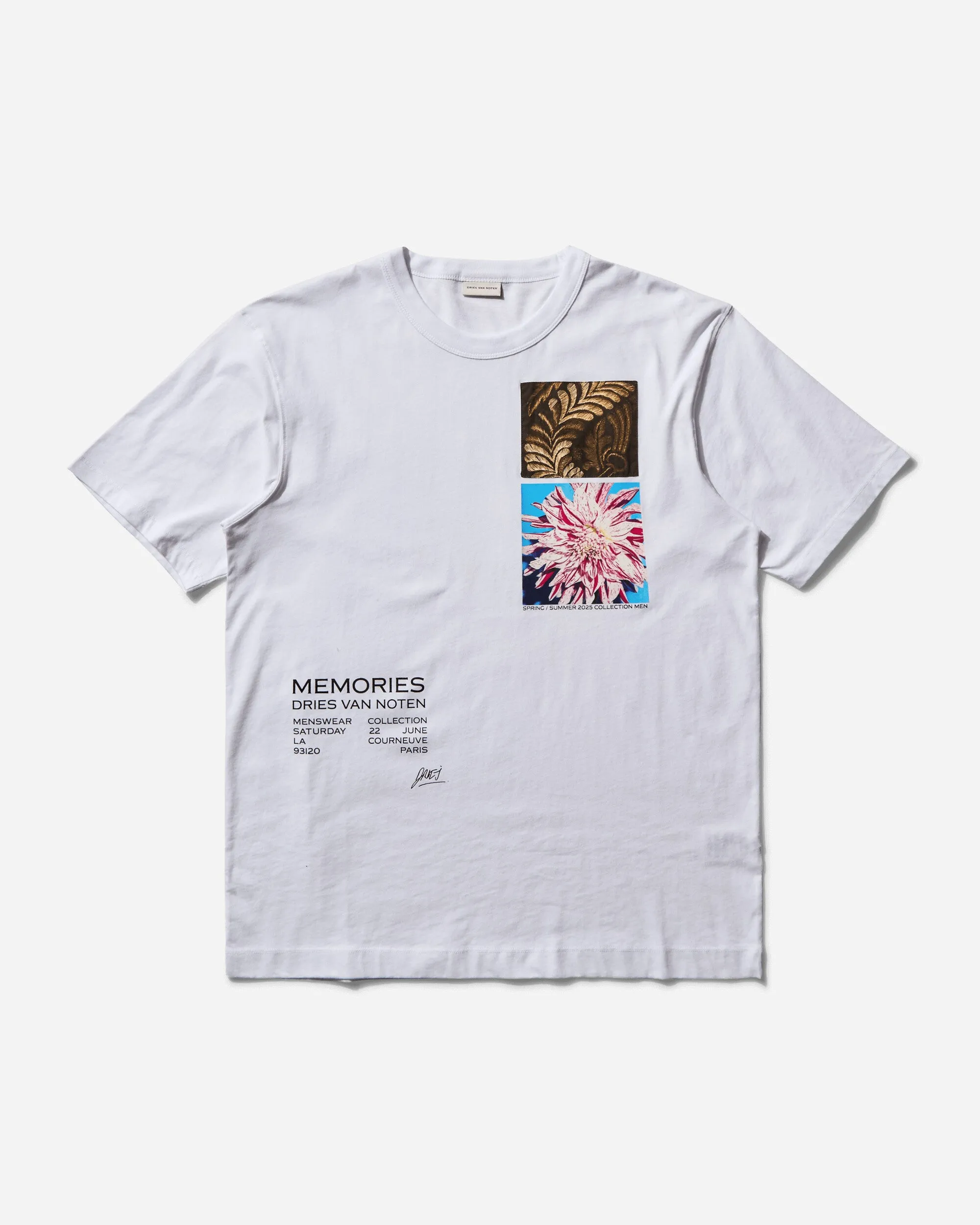 Herren-Show-T-Shirt Weiß