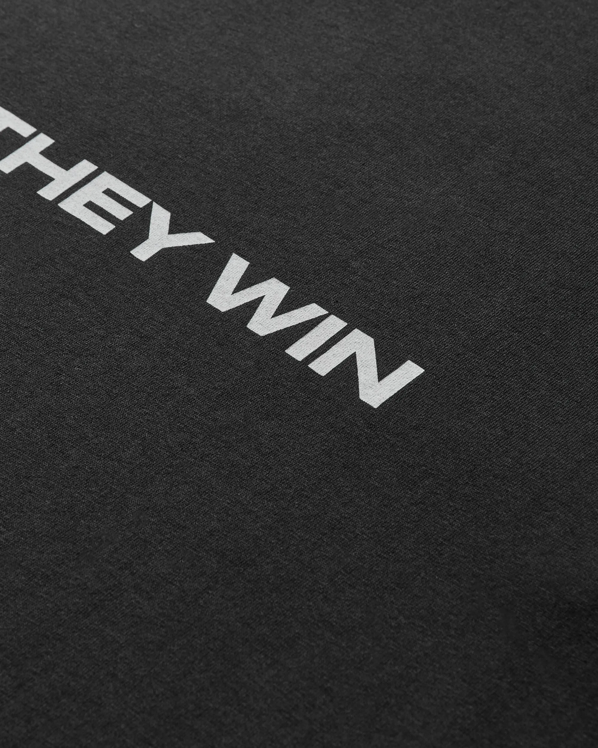 Herren Some They Win T-Shirt Schwarz