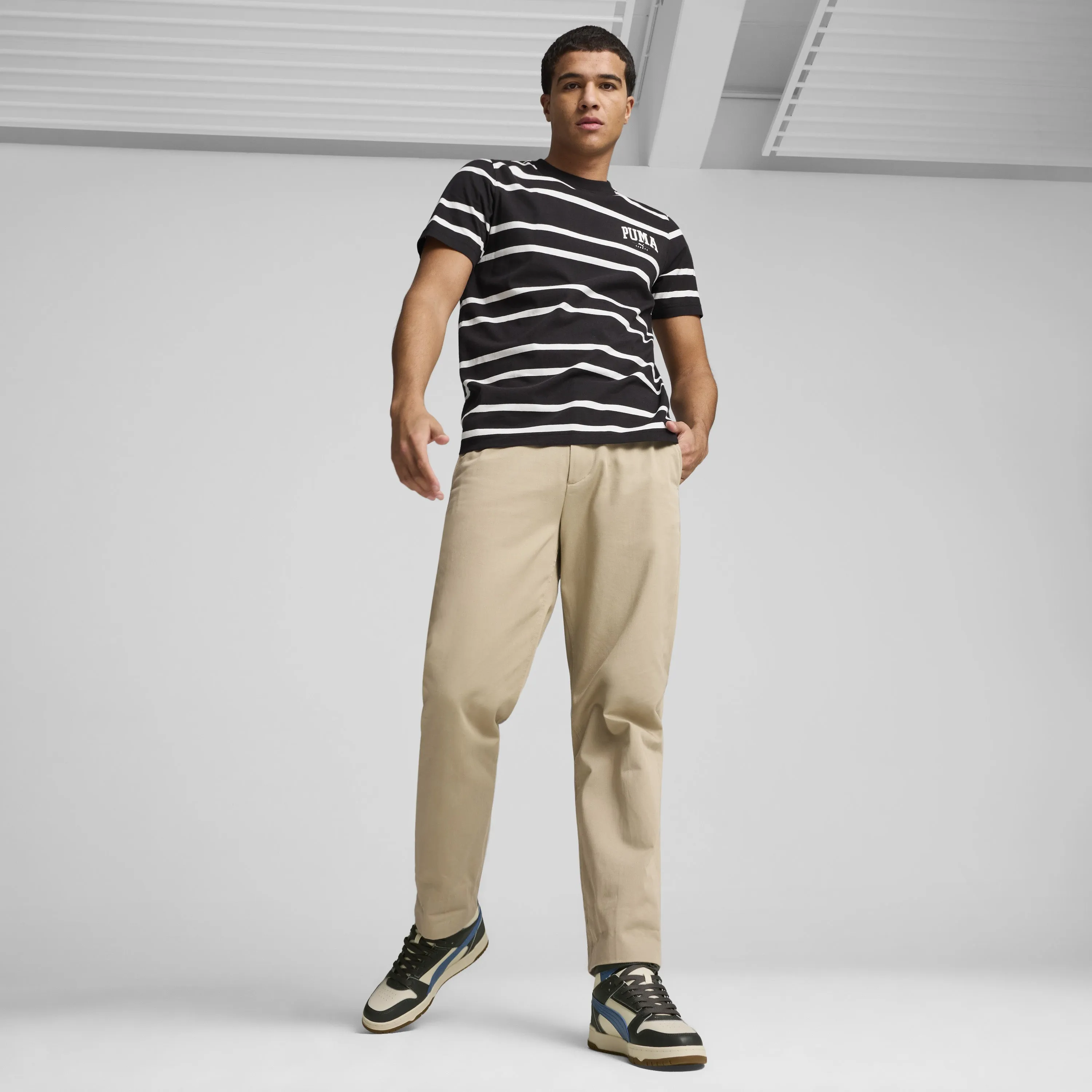 Herren-Streifen-Shirt 