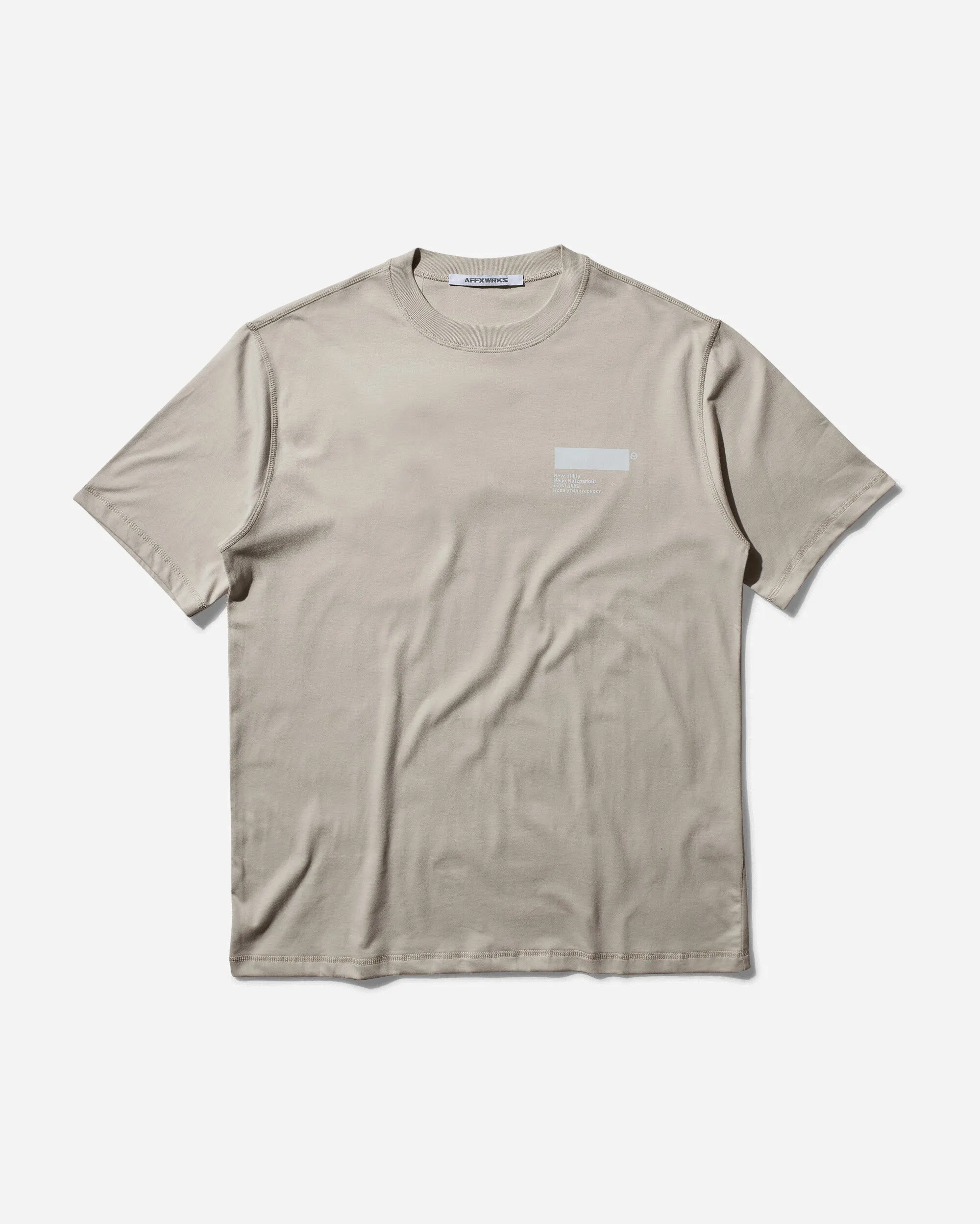 Herren Standardisiertes T-Shirt Lite Sand