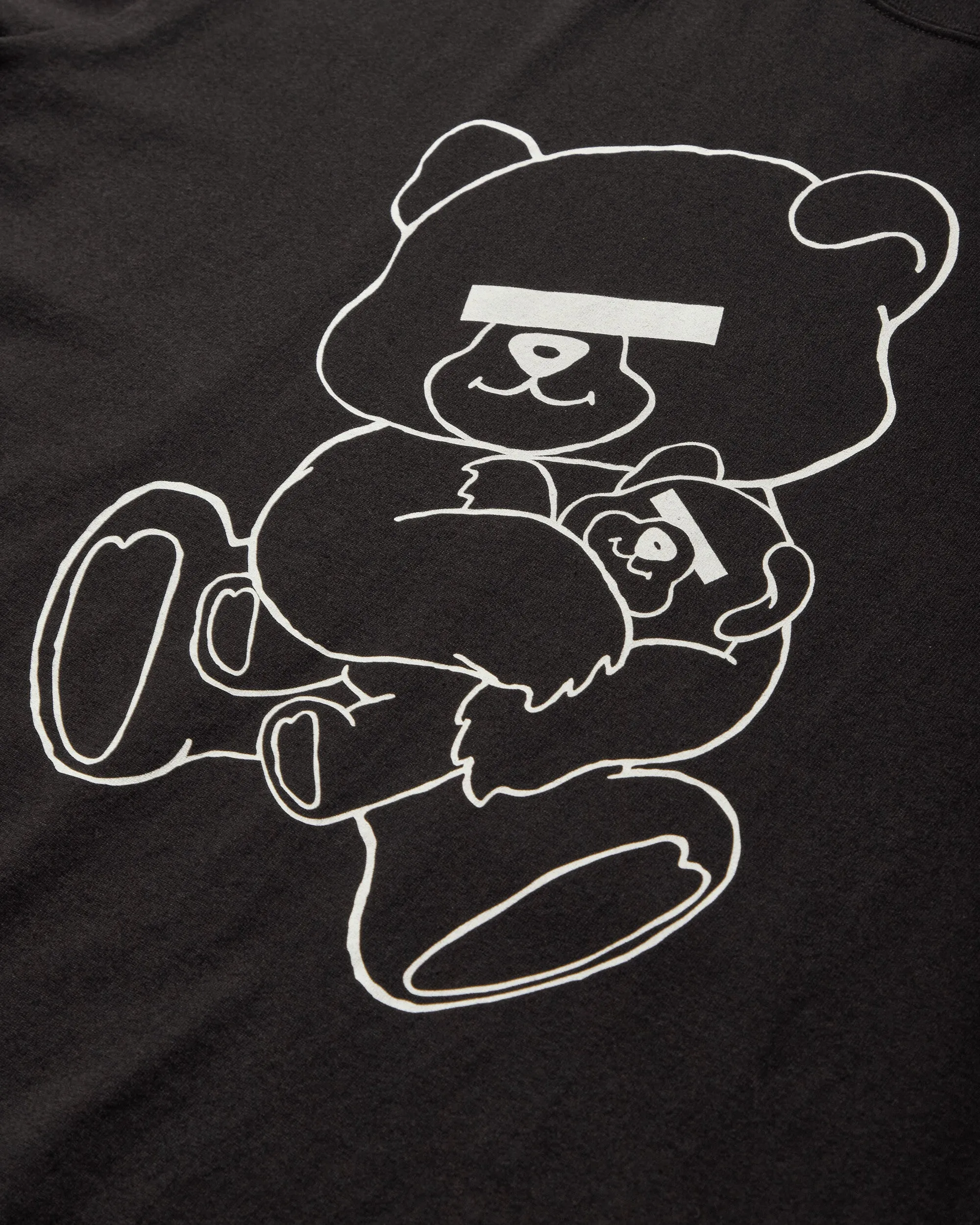 Herren Teddy Bear Signature T-Shirt Schwarz