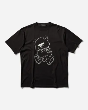 Herren Teddy Bear Signature T-Shirt Schwarz