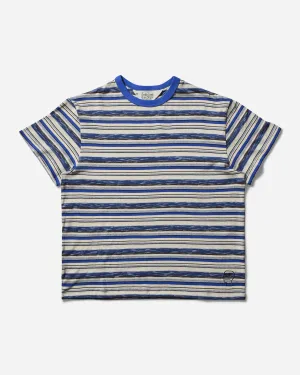 Herren Toni Streifen T-Shirt Blau