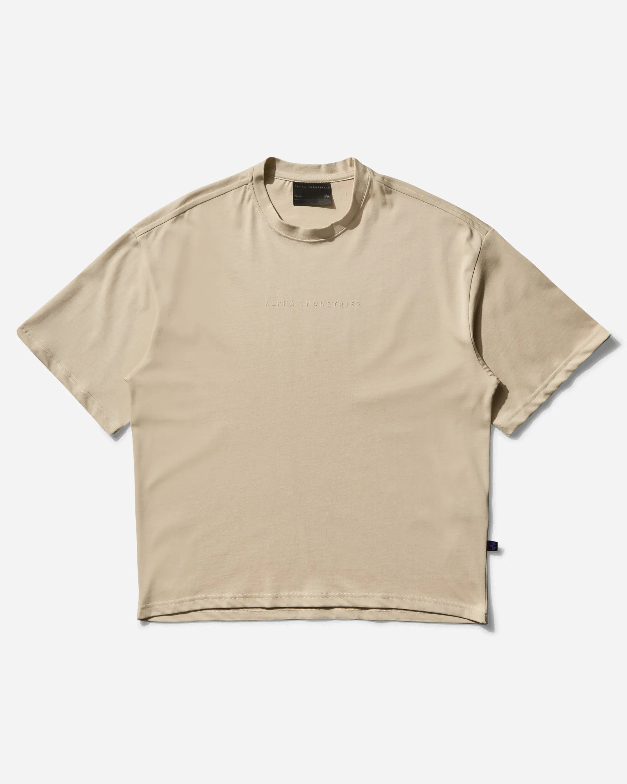 Herren UV-Basis T-Shirt Vintage Weiß