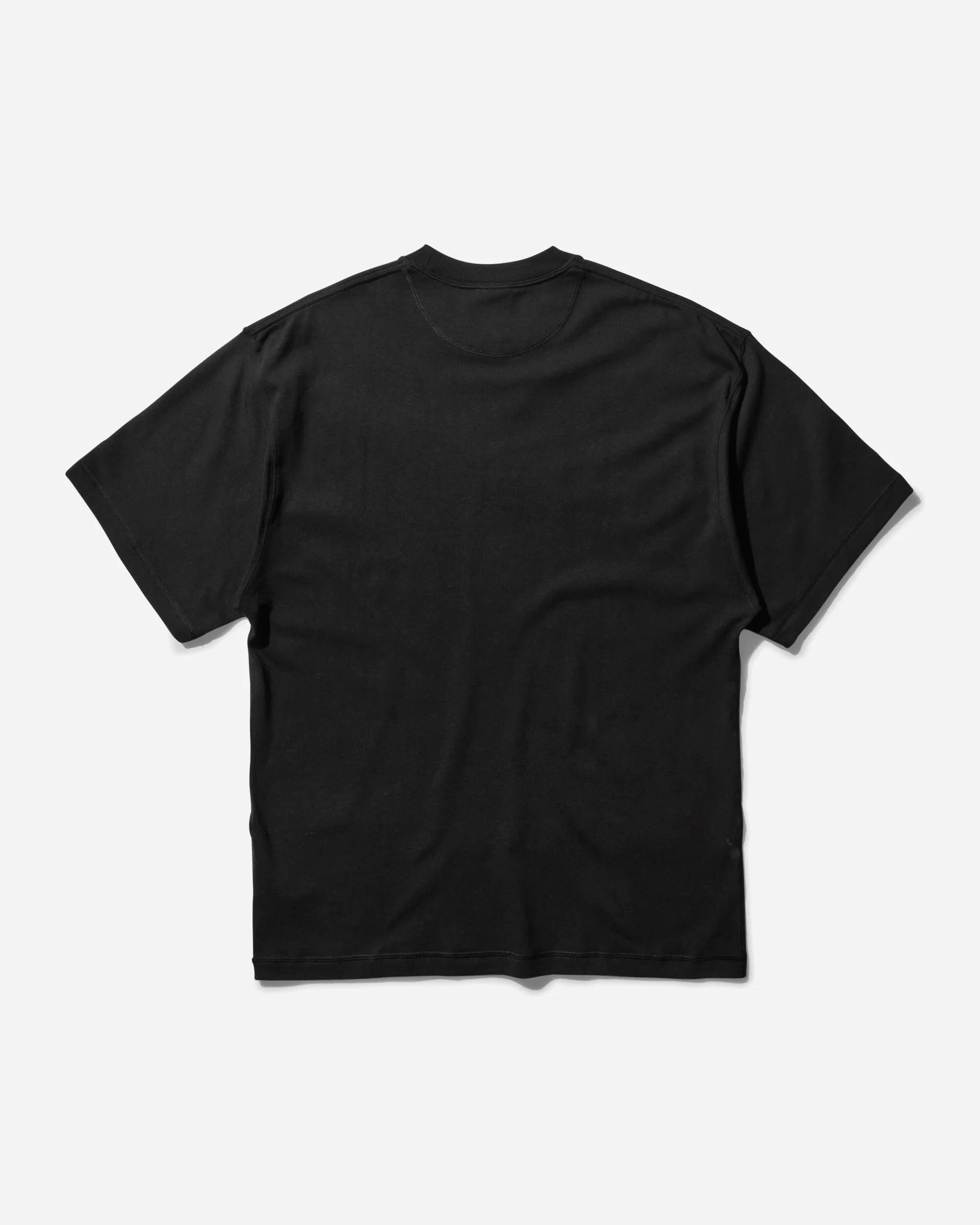Herren-Wollklassiker T-Shirt Schwarz