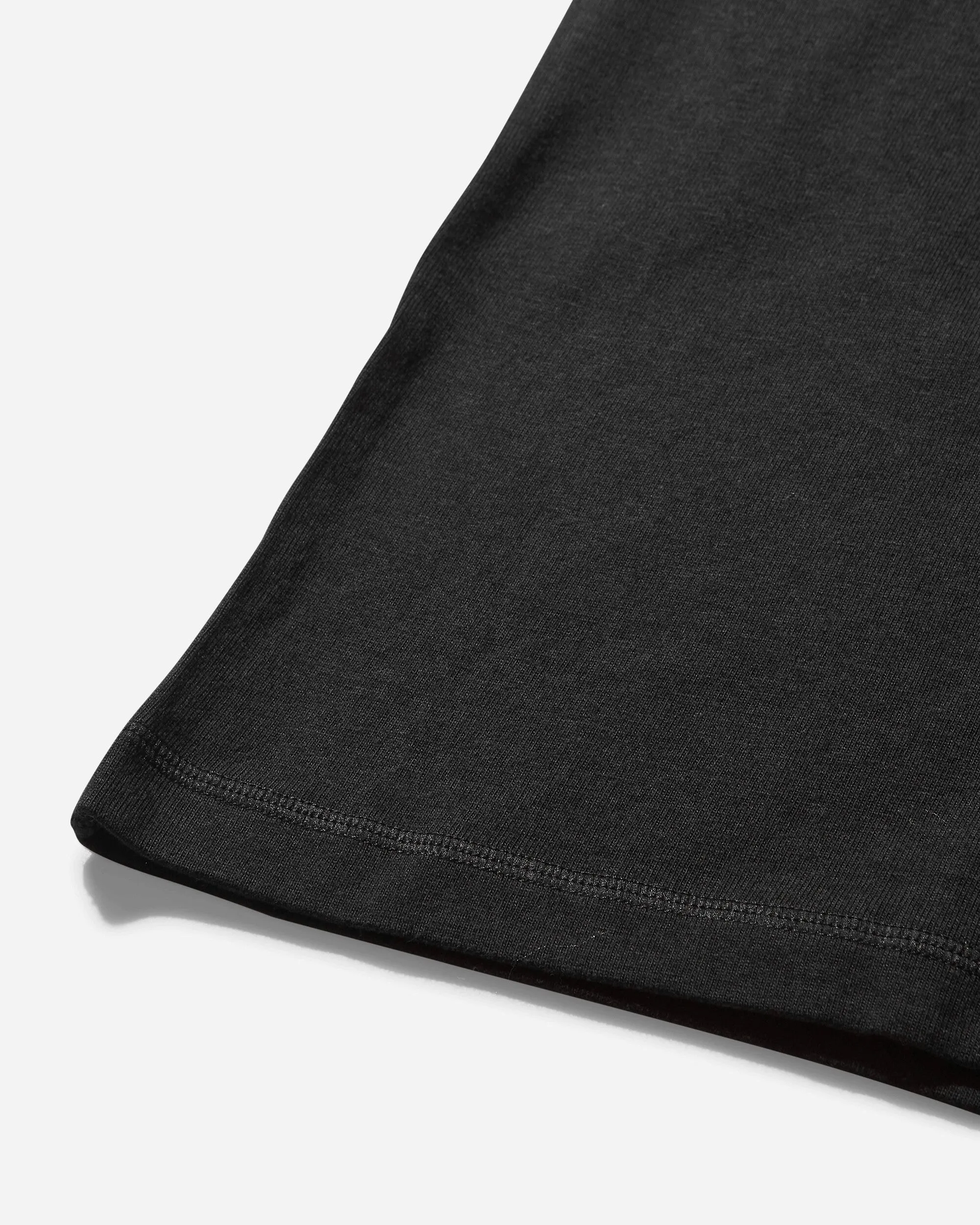Herren-Wollklassiker T-Shirt Schwarz