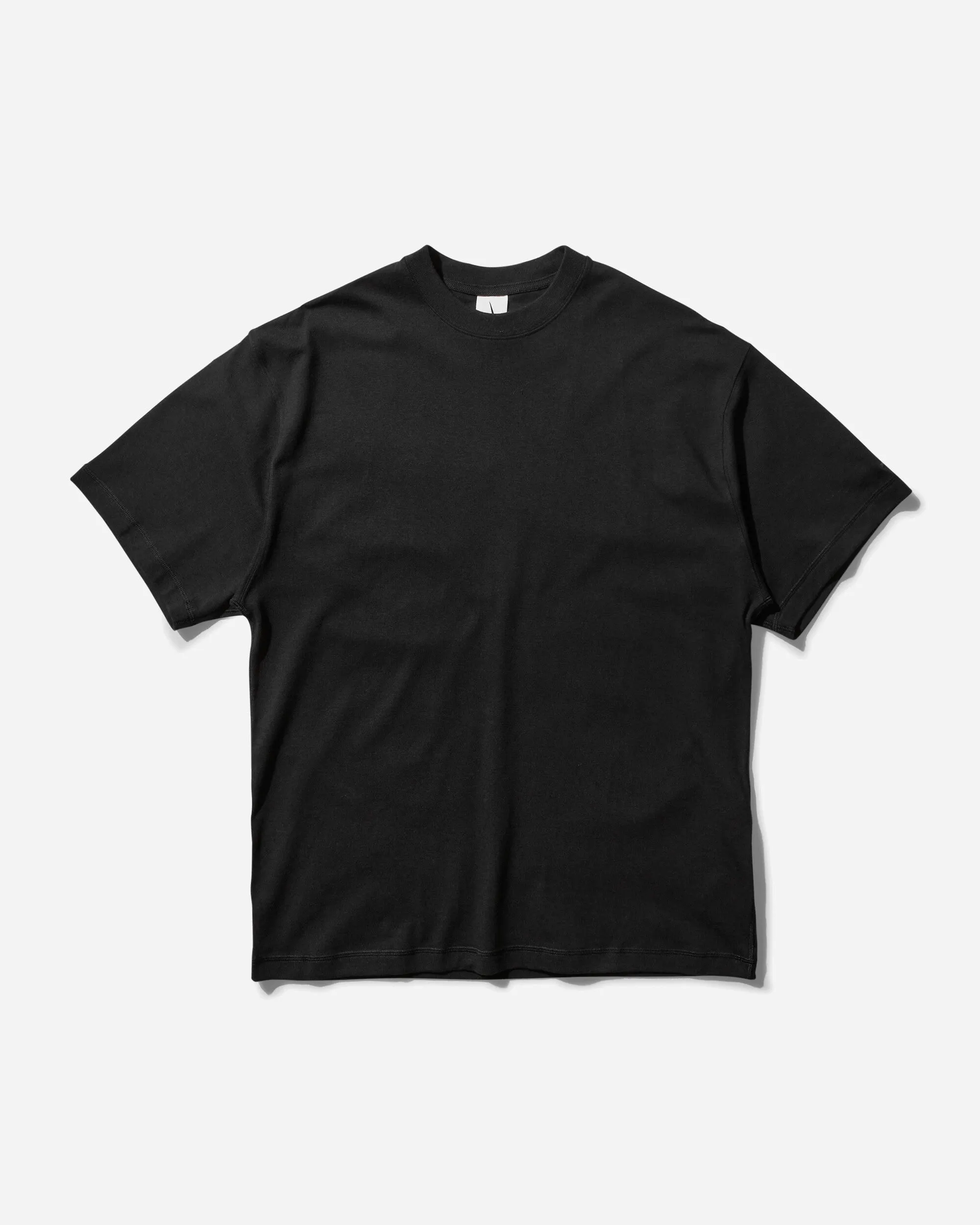 Herren-Wollklassiker T-Shirt Schwarz