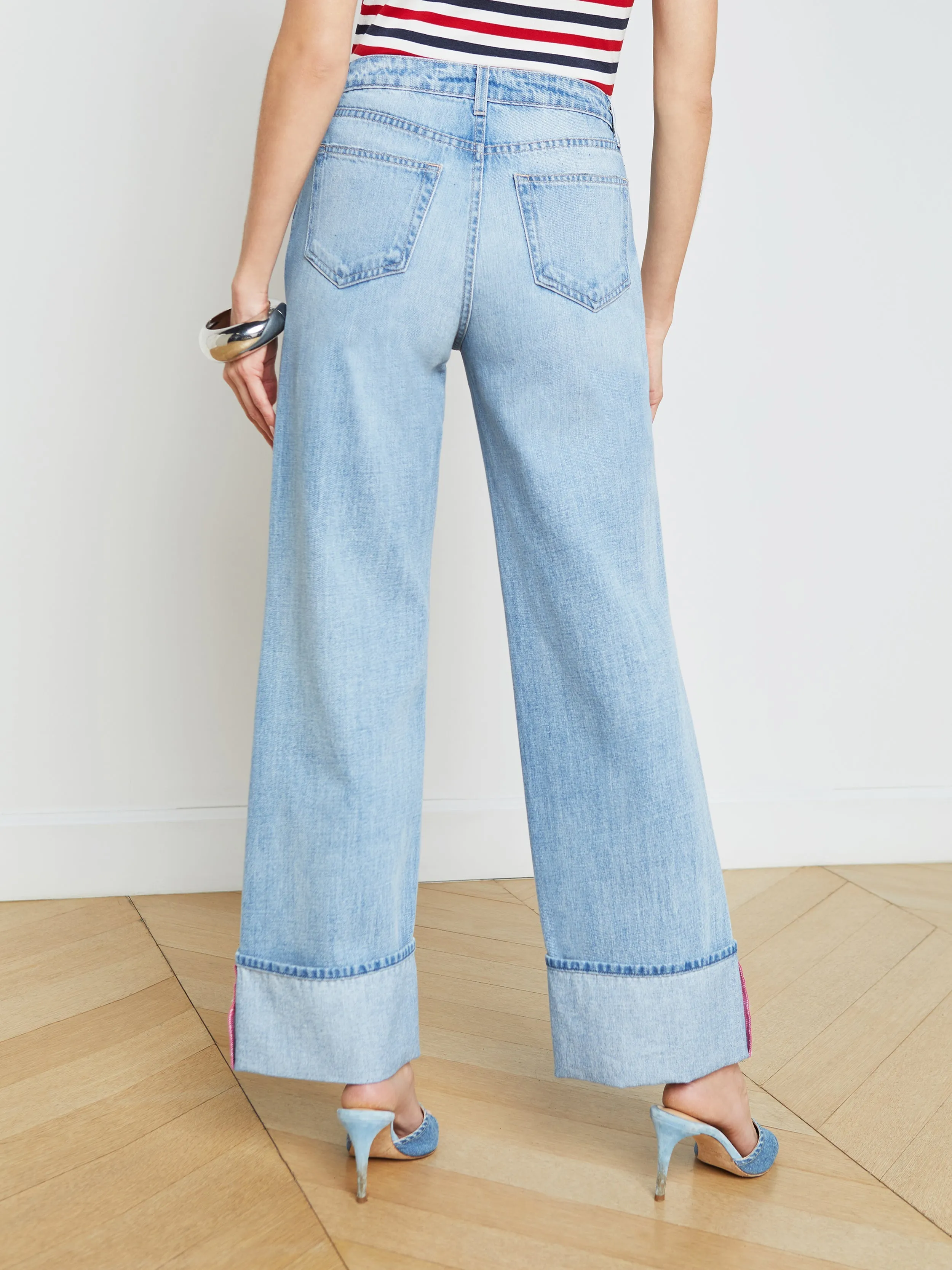 Miley Bundweite Jeans