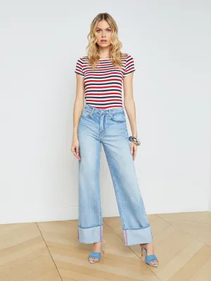Miley Bundweite Jeans