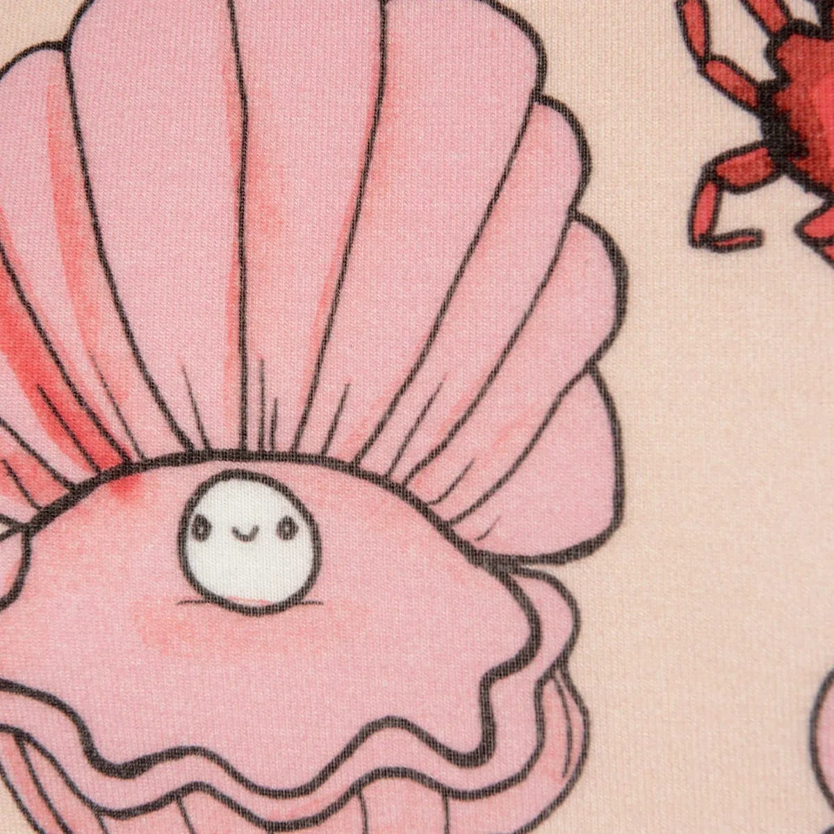 Mini Rodini Mädchen Baumwoll T-Shirt mit Delfin-Print