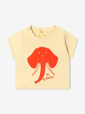 Mini Rodini Unisex Bio-Baumwolle Elefanten T-Shirt