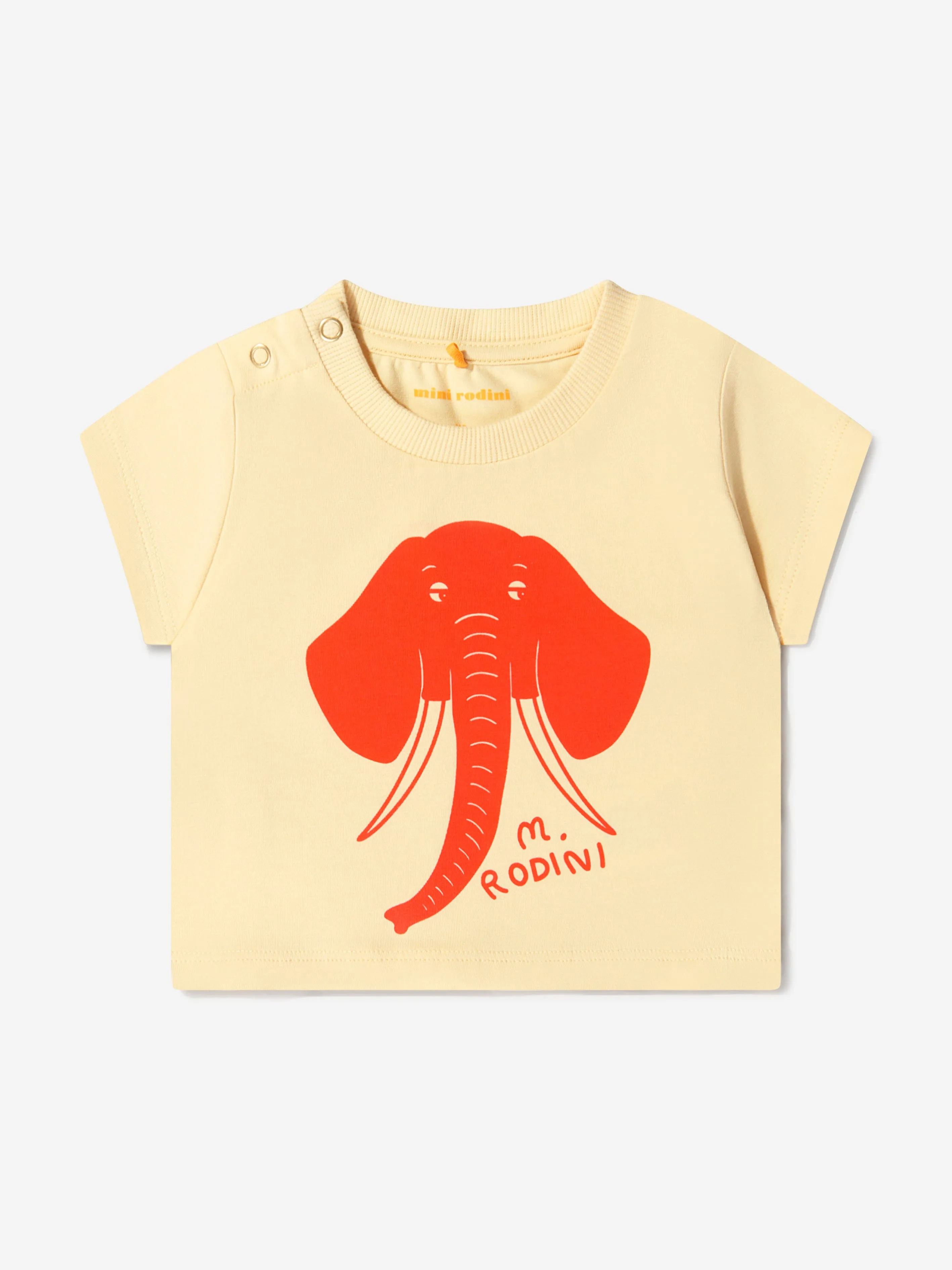 Mini Rodini Unisex Bio-Baumwolle Elefanten T-Shirt