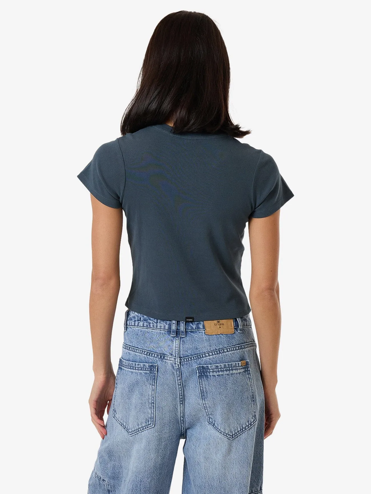 Minimal Thrills Mini T-Shirt - Dunkelschiefer