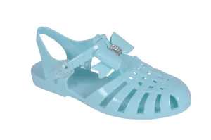 Minzgrüne Flache Schuhe