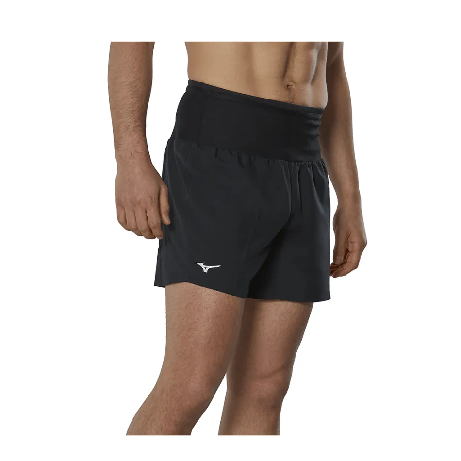 Mizuno Herren Shorts mit mehreren Taschen in Schwarz SS25