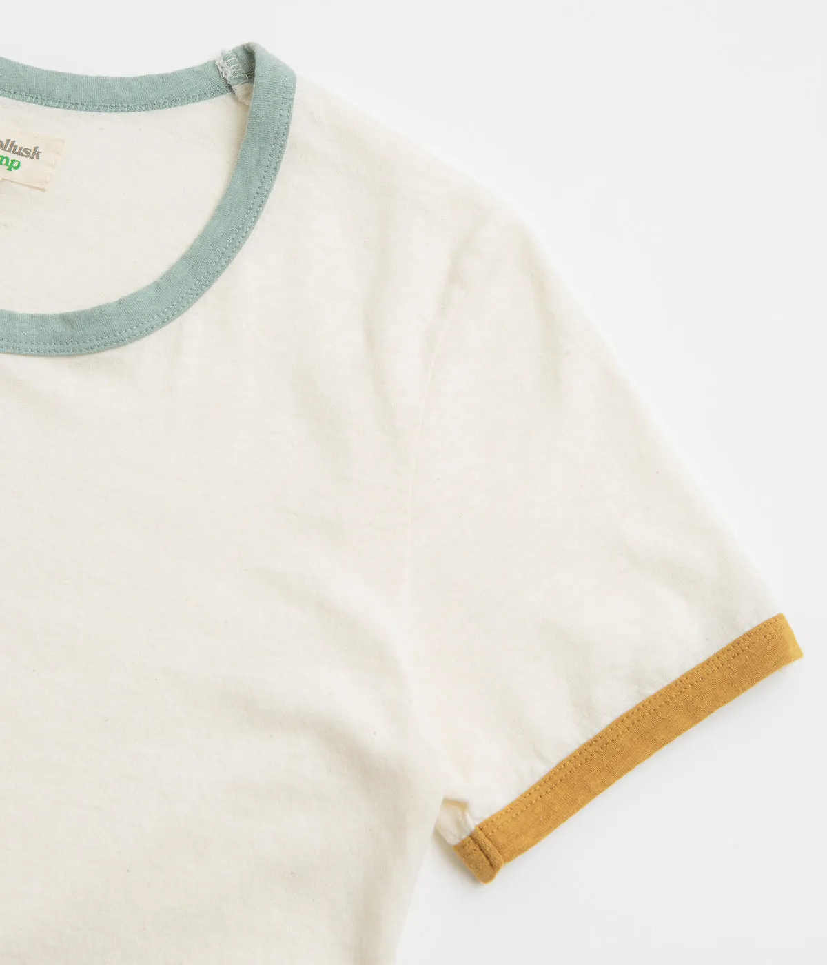 Mollusk Damen Ringer T-Shirt - Super Natural Mollusk Kleidung