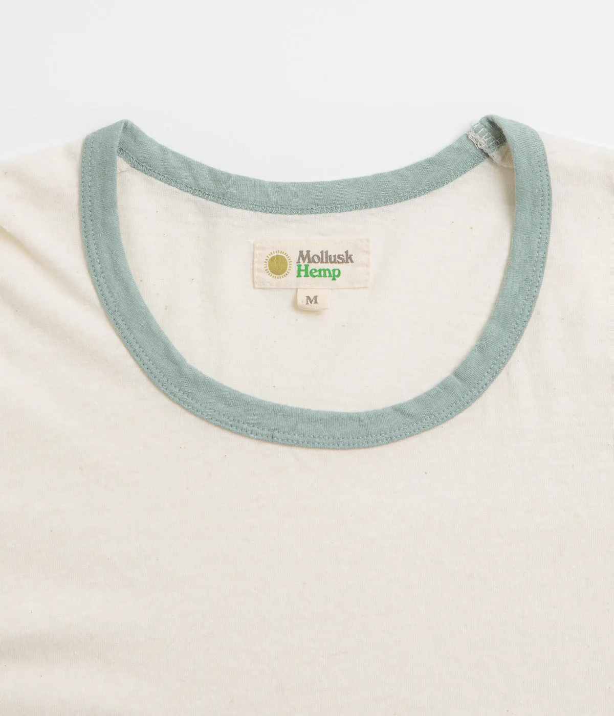 Mollusk Damen Ringer T-Shirt - Super Natural Mollusk Kleidung