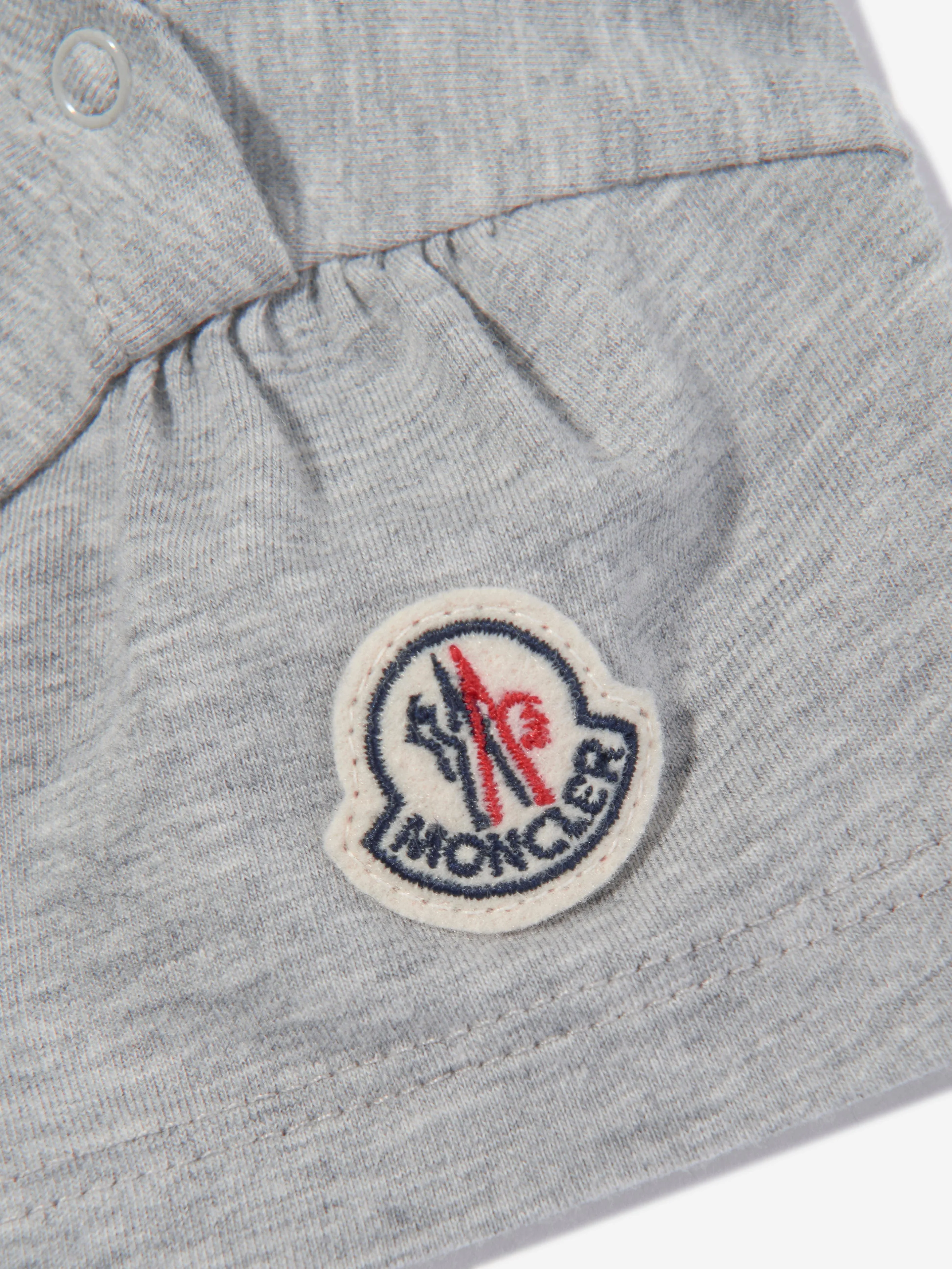 Moncler Enfant Baby Mädchen Bär T-Shirt in Grau