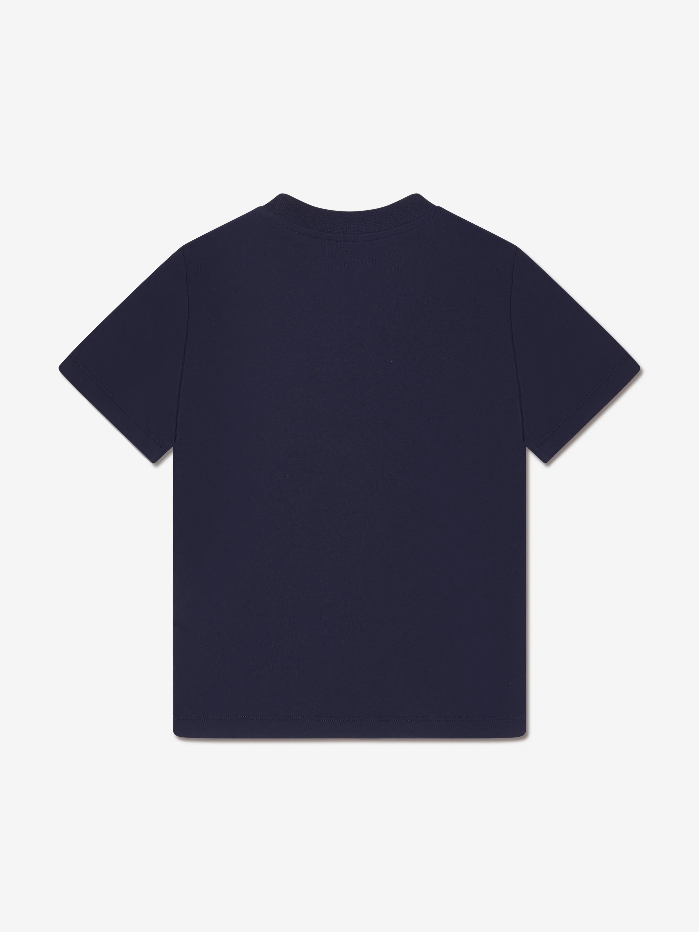 Moncler Enfant Kids Born To Protect T-Shirt in Marineblau