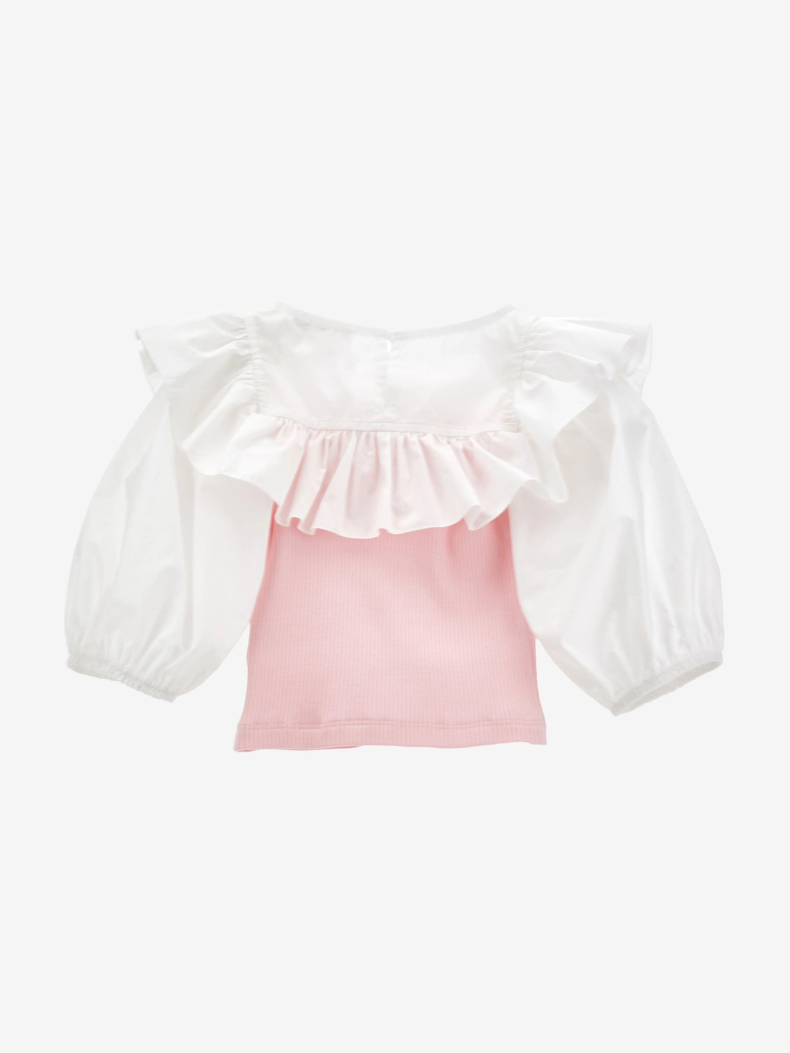 Monnalisa Mädchen Provenza Top in Rosa