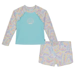 Nautica Mädchen Muschel-Rashguard-Set (7-16) Sternsaphir Nautica