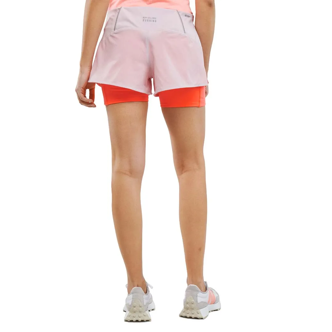 New Balance - Damen 2 in 1 Laufshorts (WS21271 SOI)