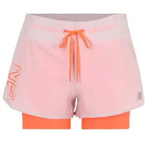 New Balance - Damen 2 in 1 Laufshorts (WS21271 SOI)