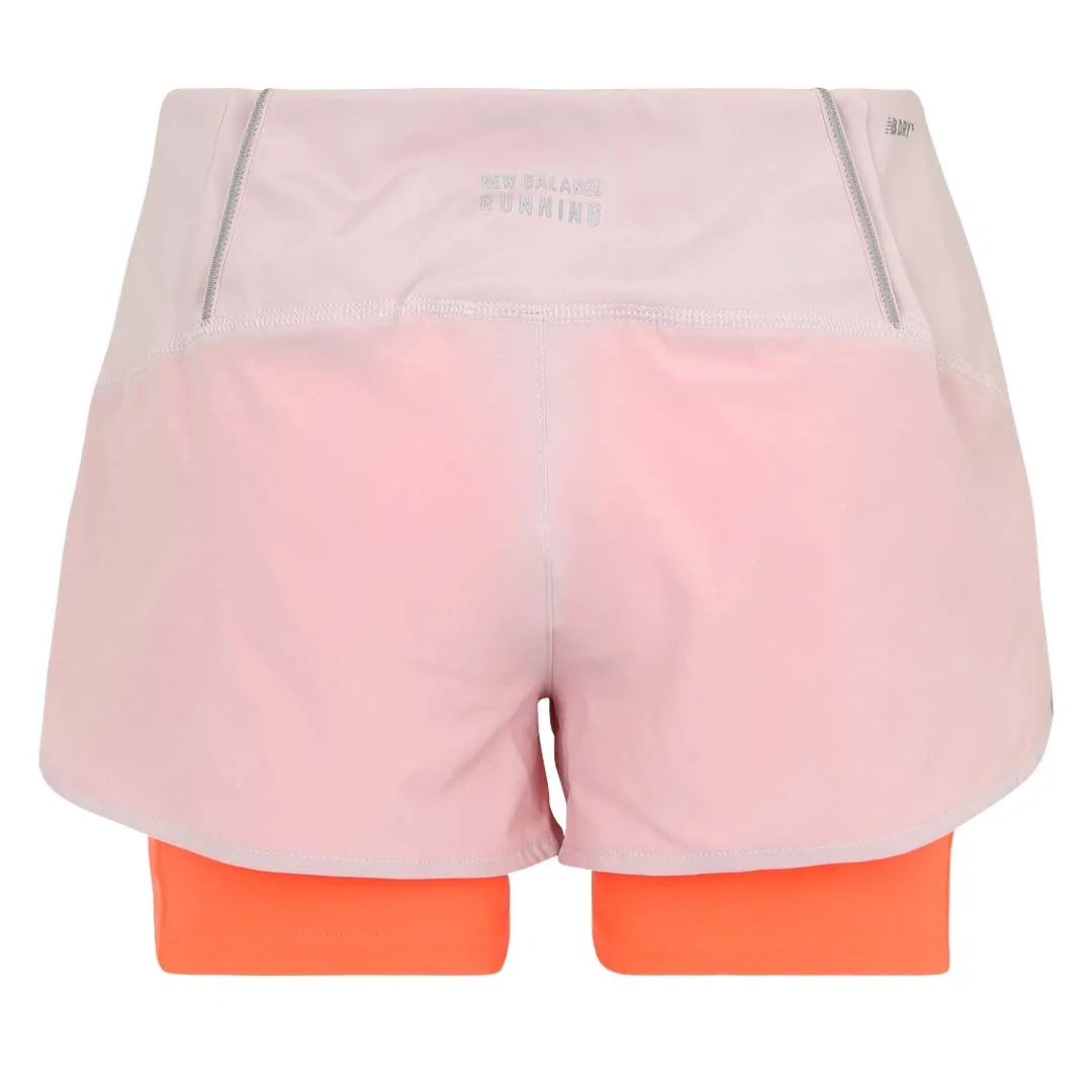 New Balance - Damen 2 in 1 Laufshorts (WS21271 SOI)