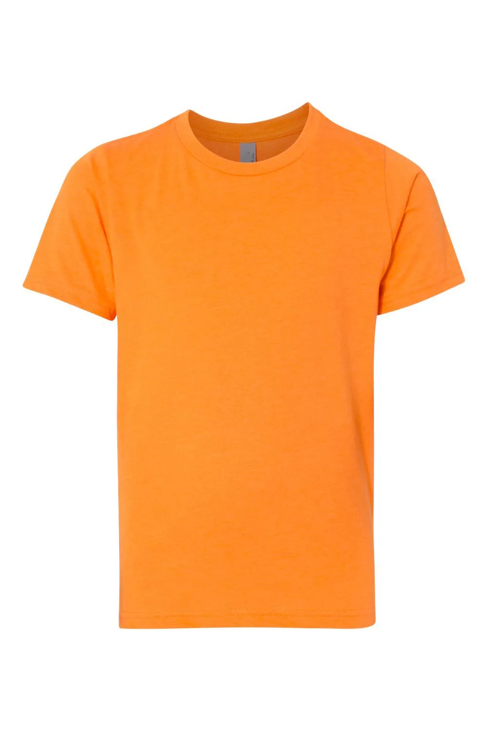 Next Level Youth CVC Jersey T-Shirt mit kurzen Ärmeln und Rundhalsausschnitt - Orange