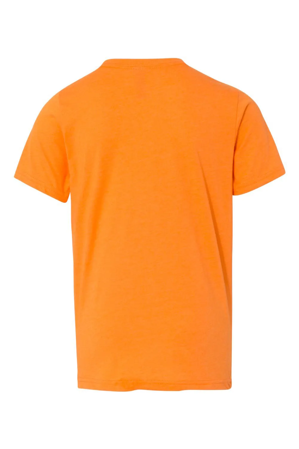 Next Level Youth CVC Jersey T-Shirt mit kurzen Ärmeln und Rundhalsausschnitt - Orange