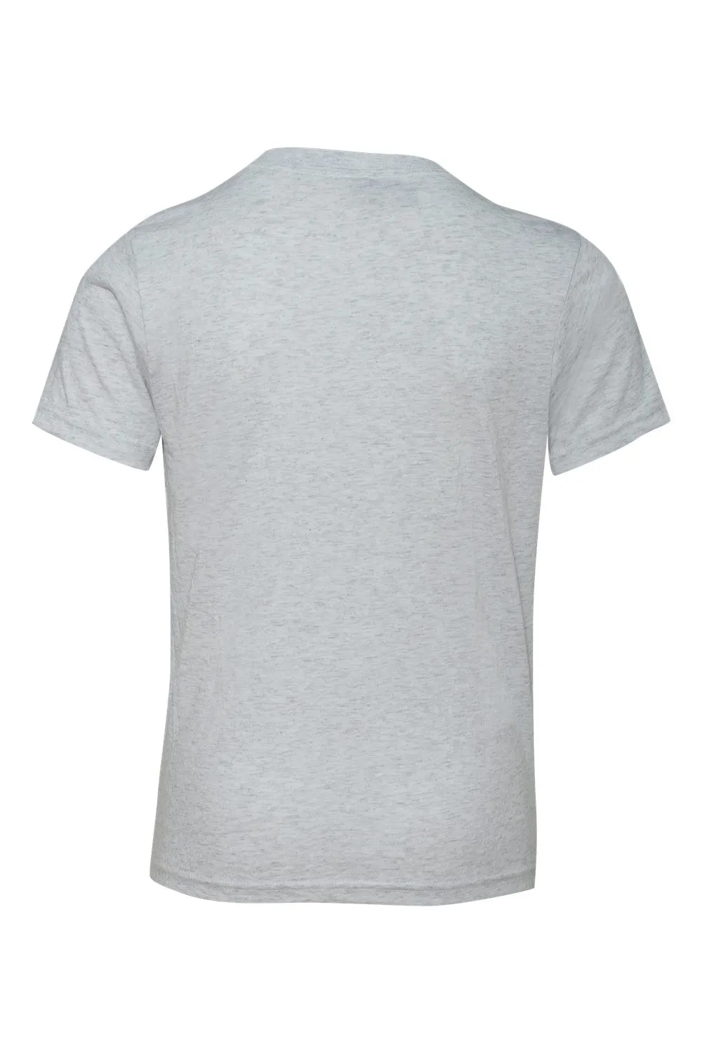 Next Level Jugend-Trikot Kurzarm Rundhals T-Shirt - Heather Weiß