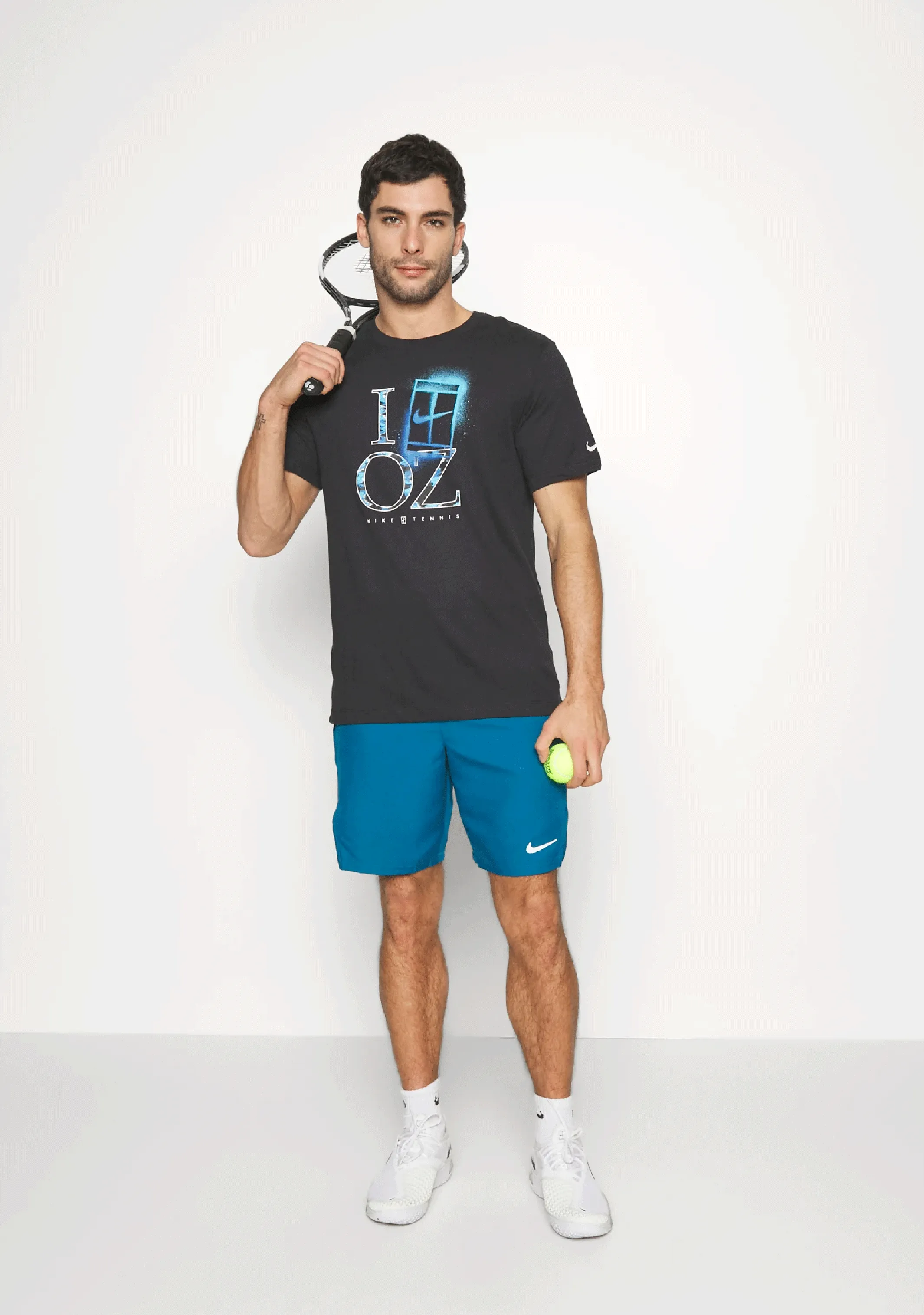 Nike Herren Dri-Fit Oz Tennis T-Shirt