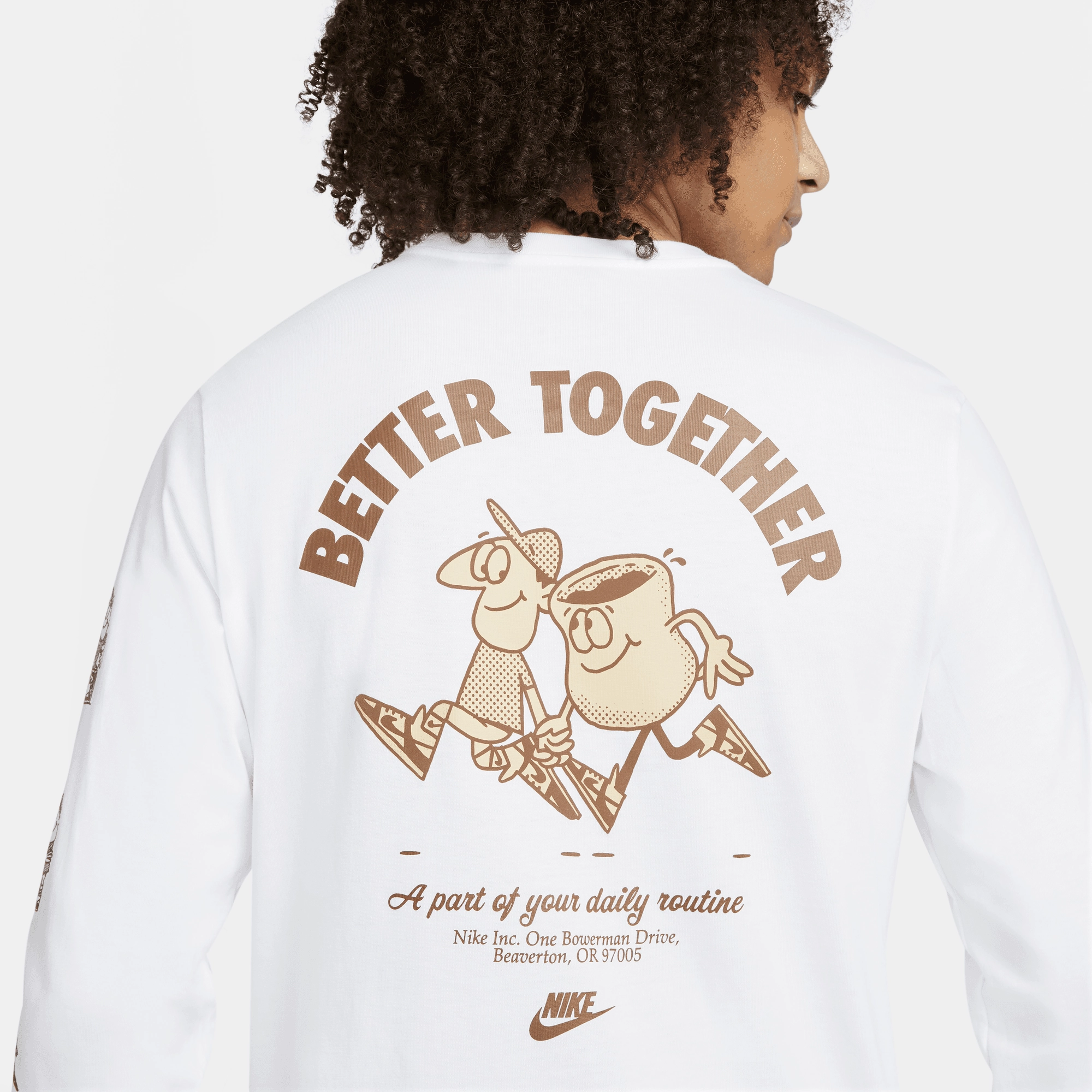 NIKE SPORTSWEAR LONG SLEEVE TEE "BETTER TOGETHER"