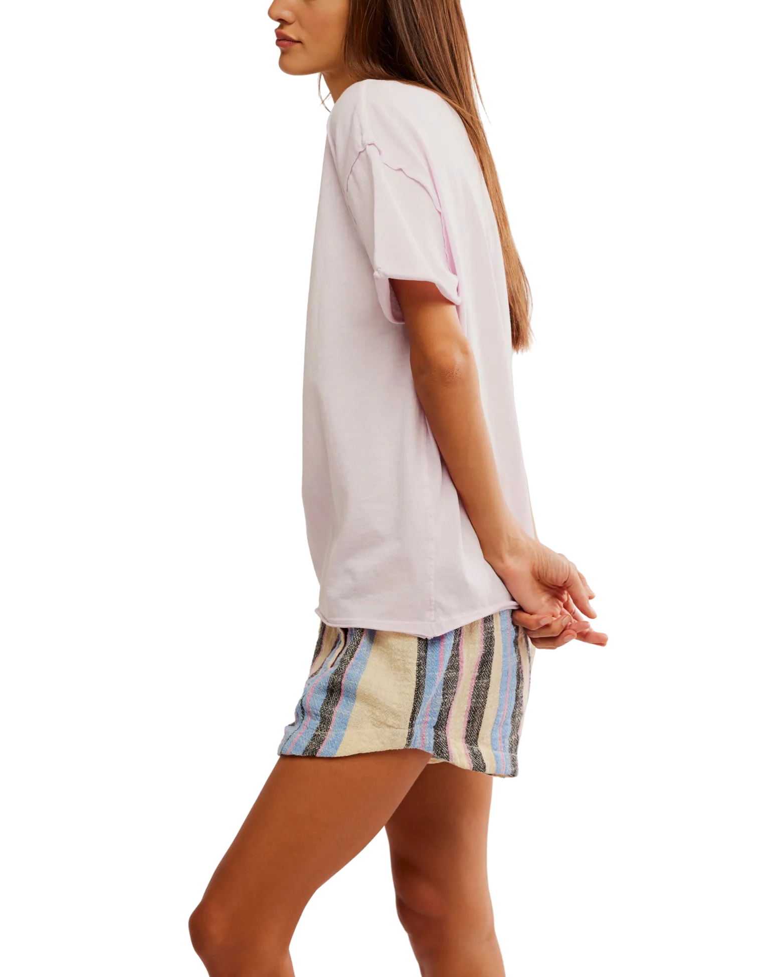 Nina T-Shirt in fallenden Blütenblättern