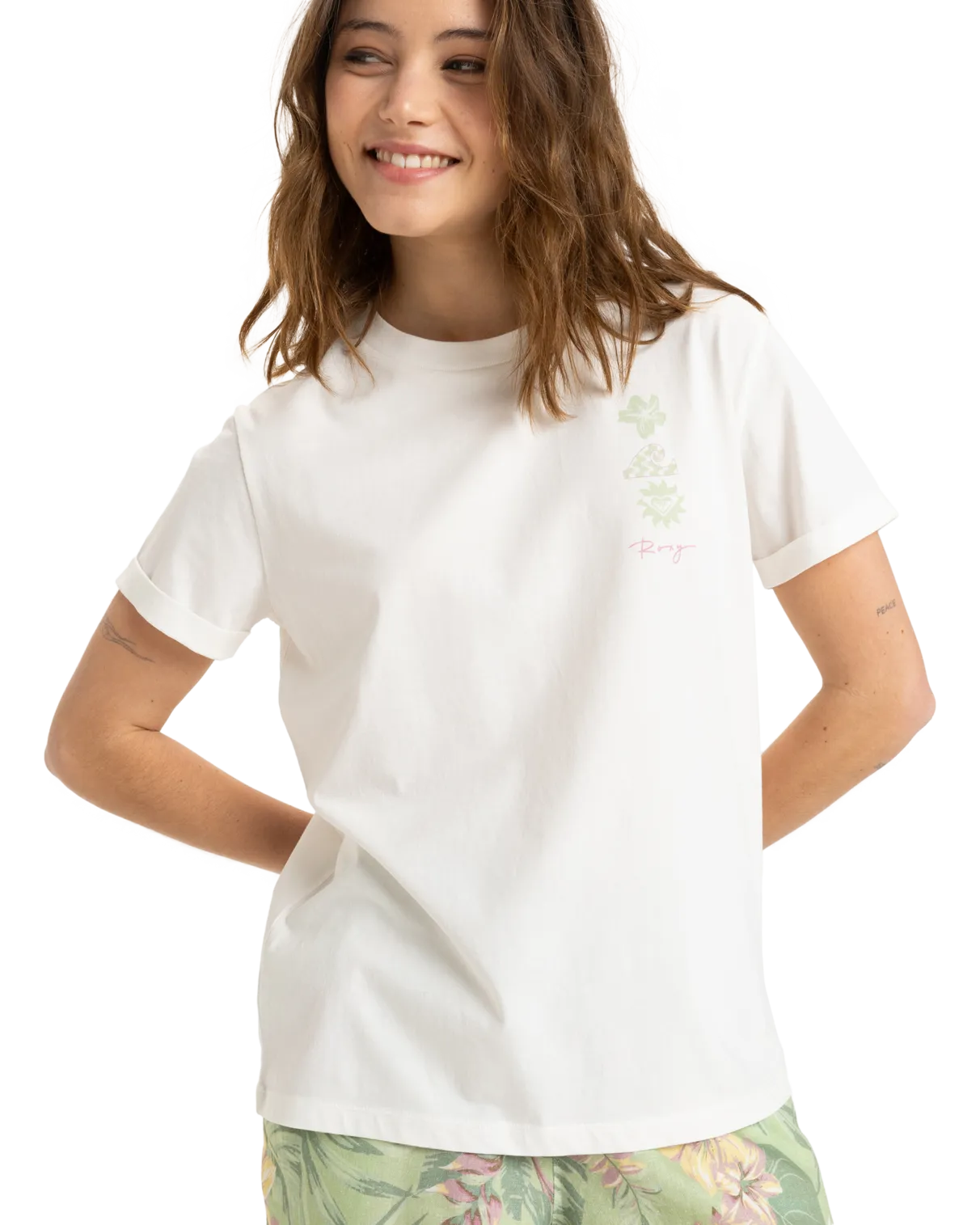 Oceanregular Art T-Shirt in Silberreiher