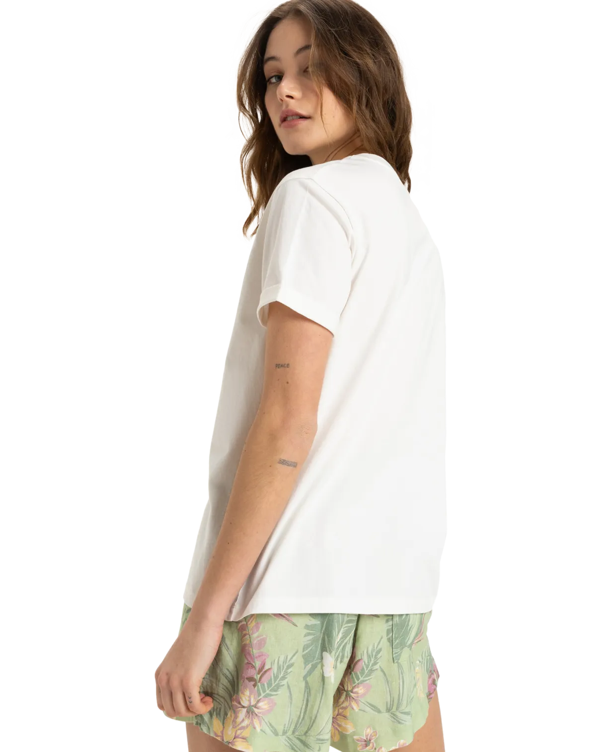 Oceanregular Art T-Shirt in Silberreiher