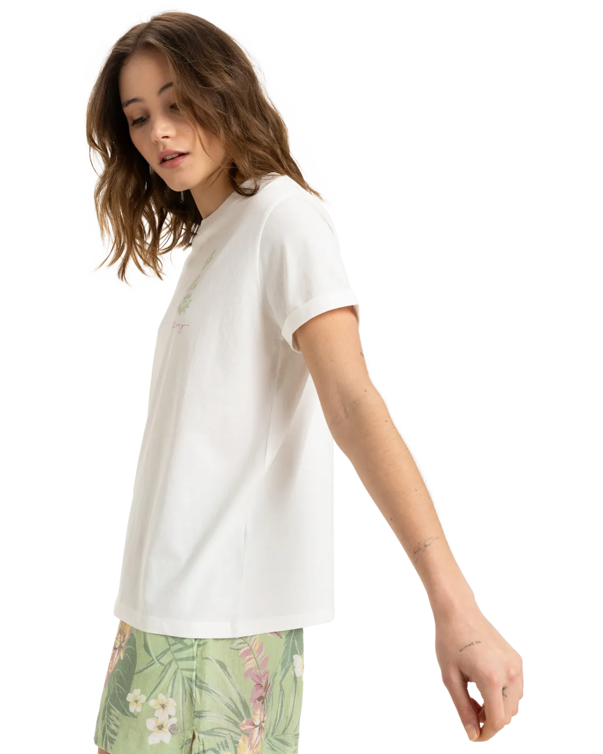 Oceanregular Art T-Shirt in Silberreiher
