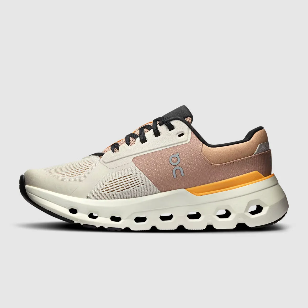 On Women's Cloudrunner 2 Schuhe - Perle / Mandarine On Cloud Schuhe