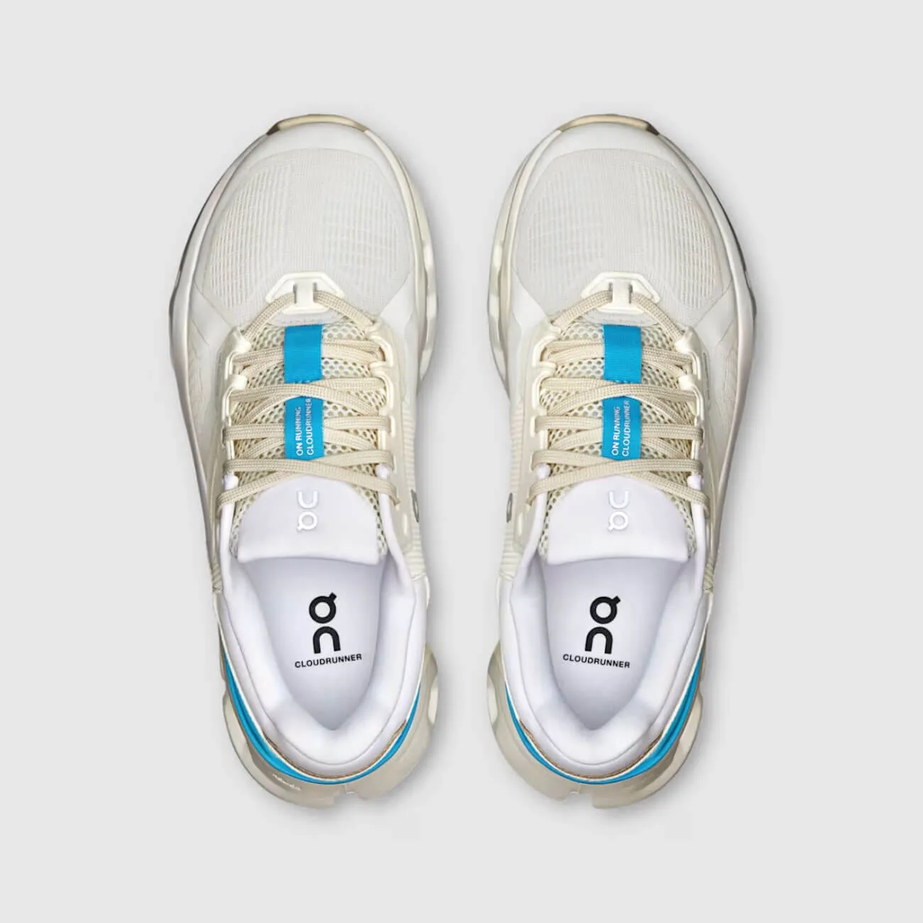 Zu den Women's Cloudrunner 2 Schuhen - Weiß / Horizon Zu den Cloud Schuhen