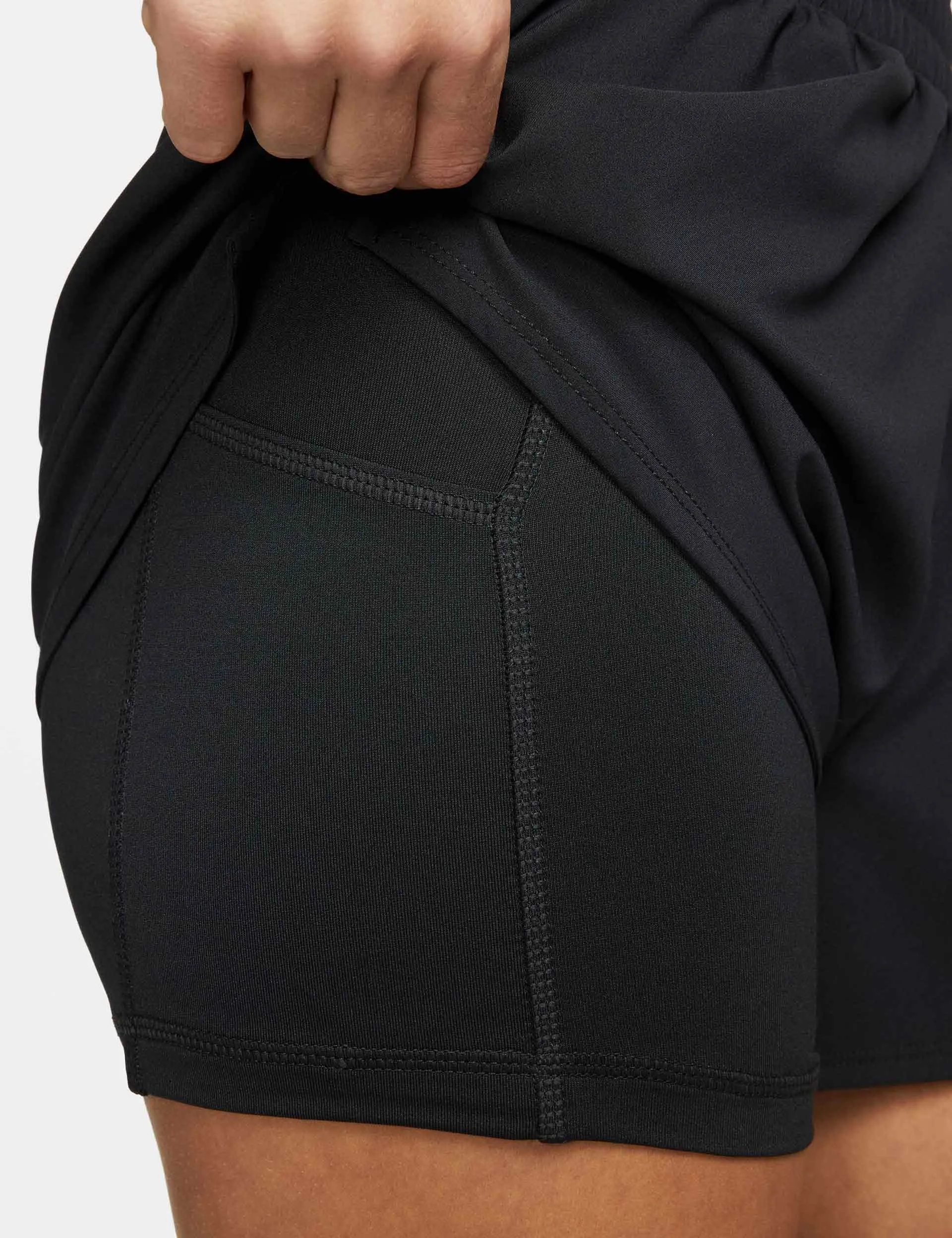 One Dri-FIT 2-in-1 Shorts - Schwarz