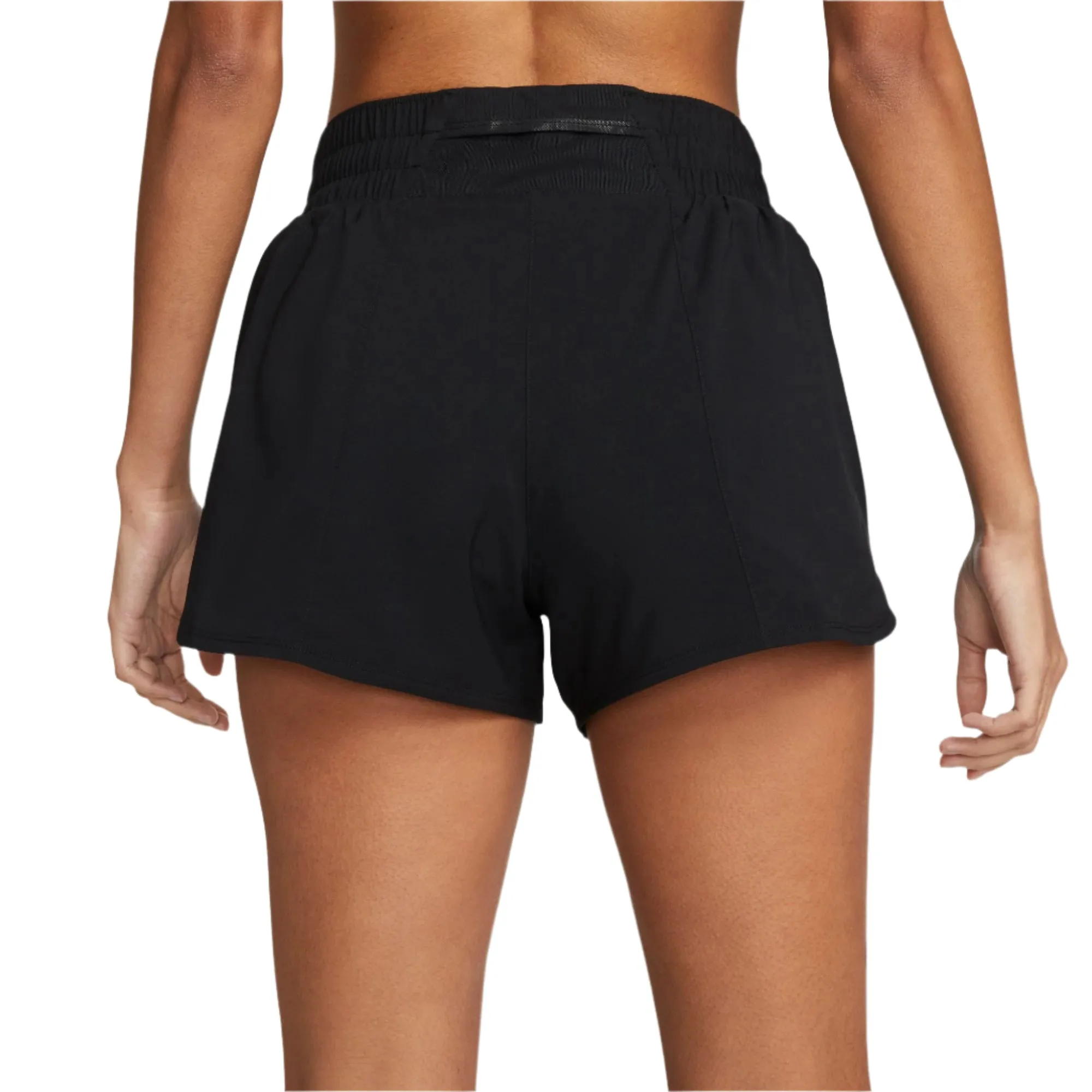 Damen Dri-Fit Mid-Rise 3-Zoll Shorts mit eingenähten Slip