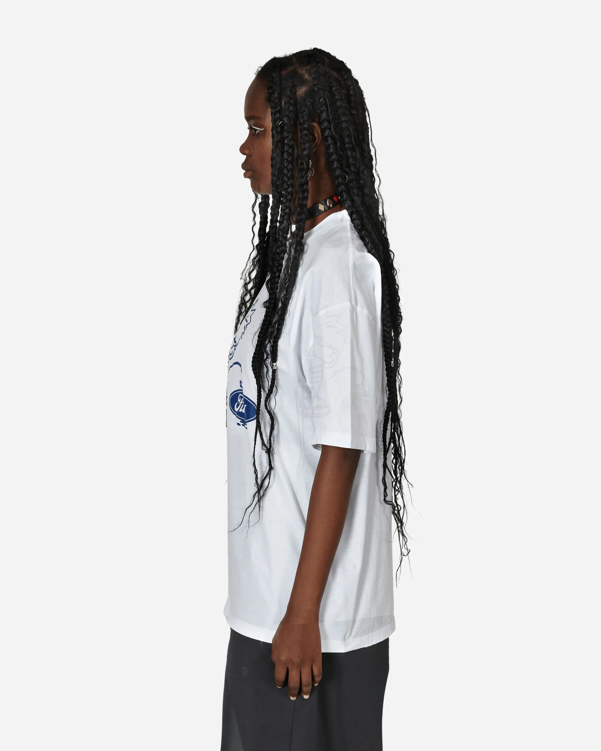 Oval Pee Boy T-Shirt Weiß