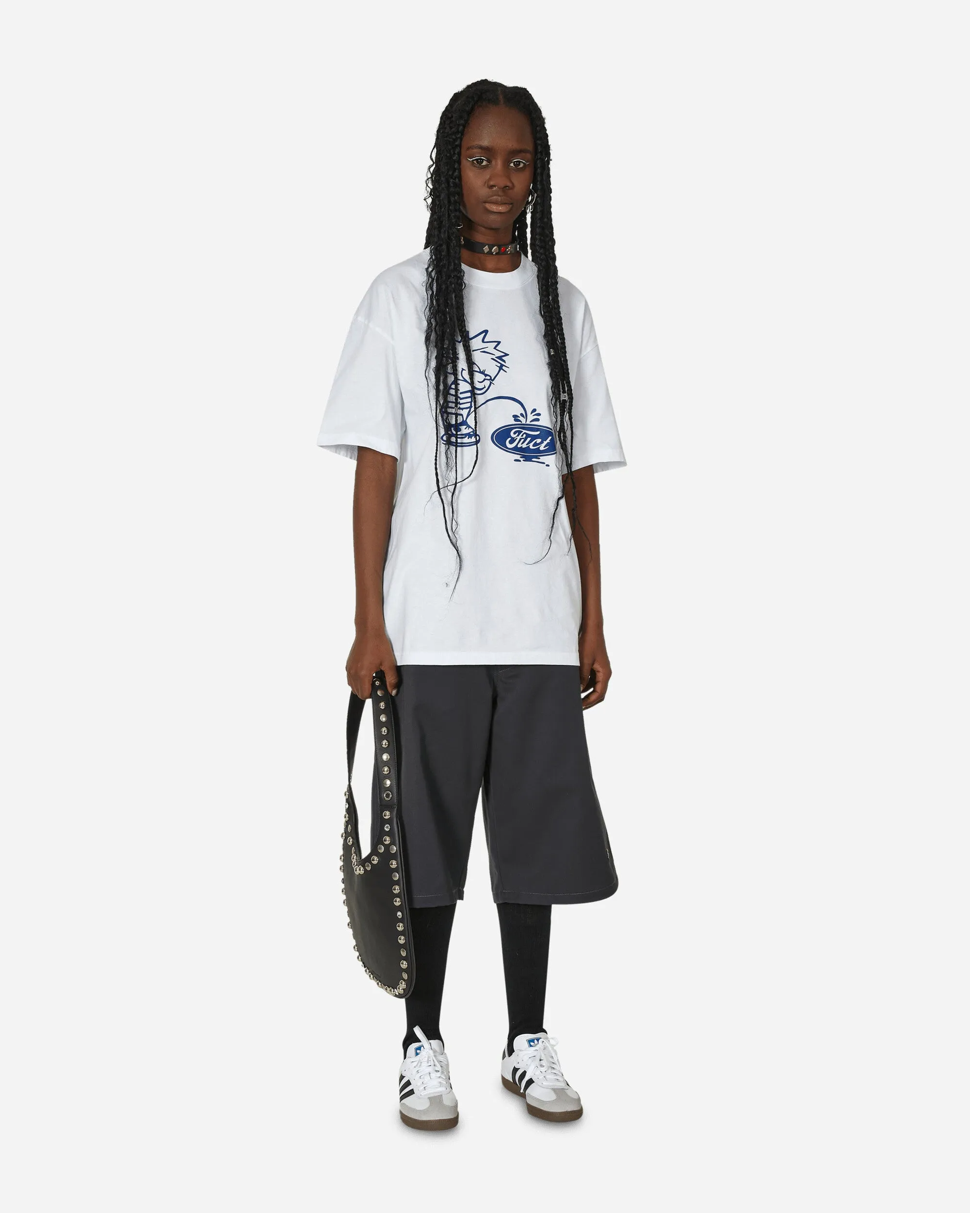 Oval Pee Boy T-Shirt Weiß
