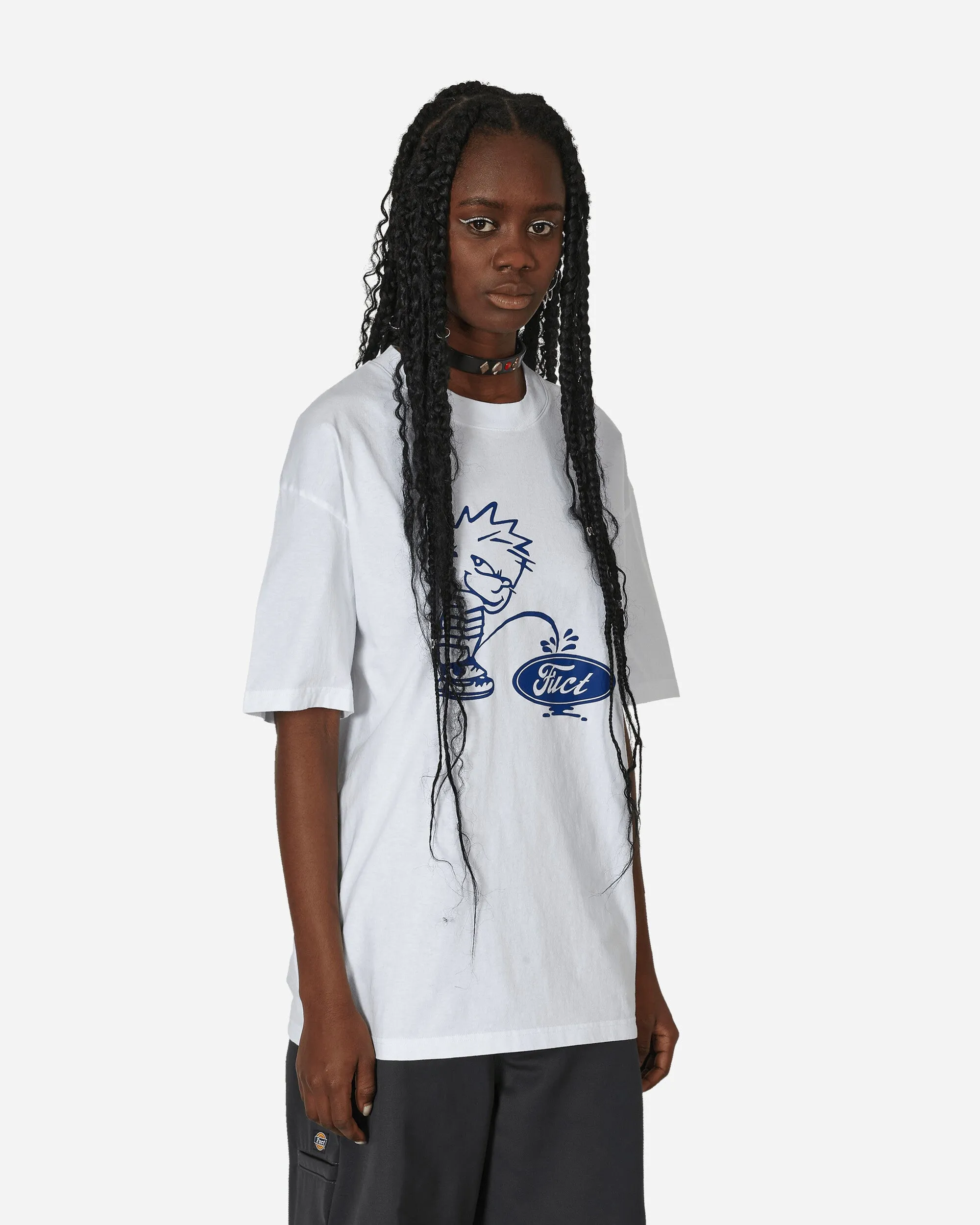 Oval Pee Boy T-Shirt Weiß