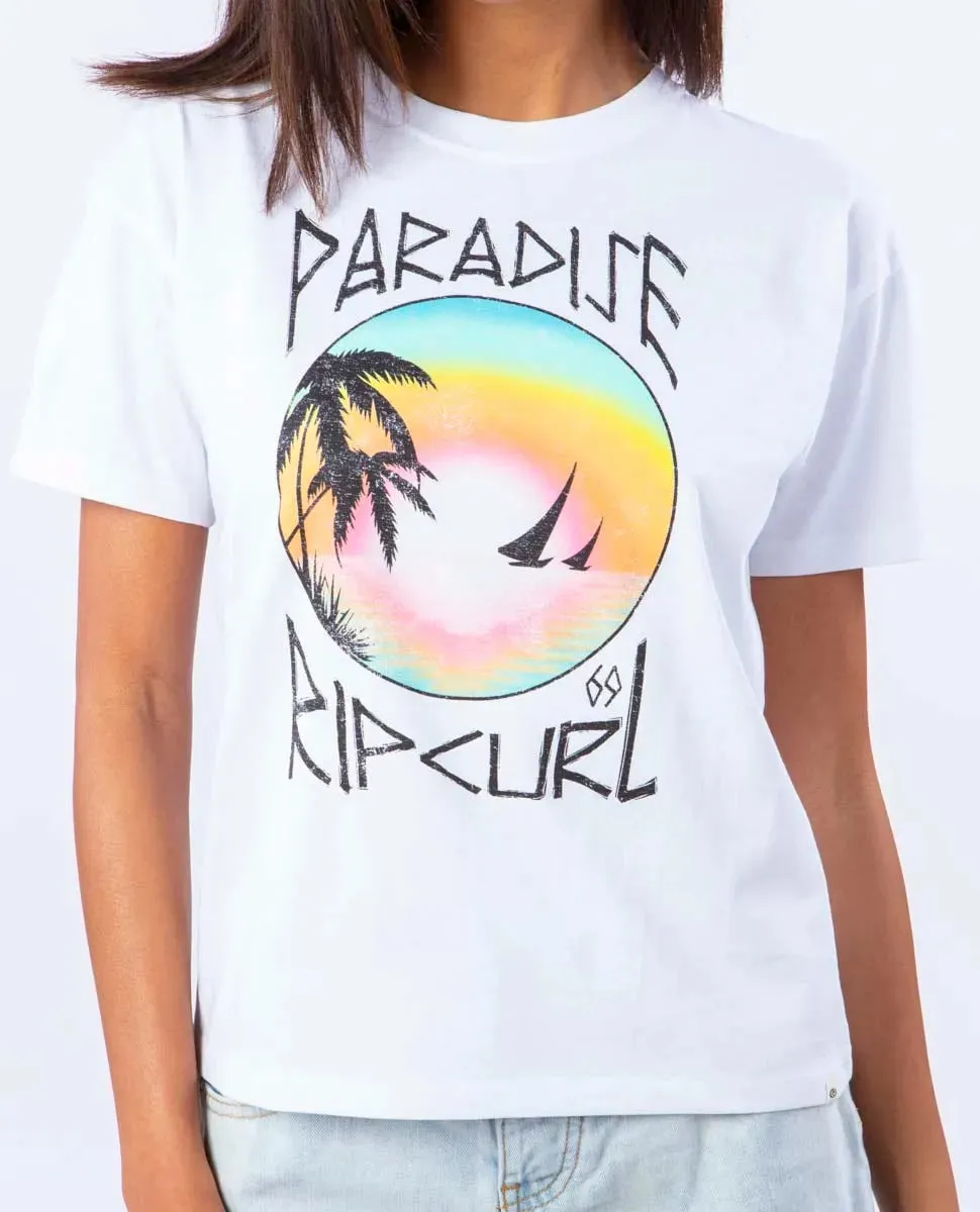 Paradise Entspanntes S/S T-Shirt