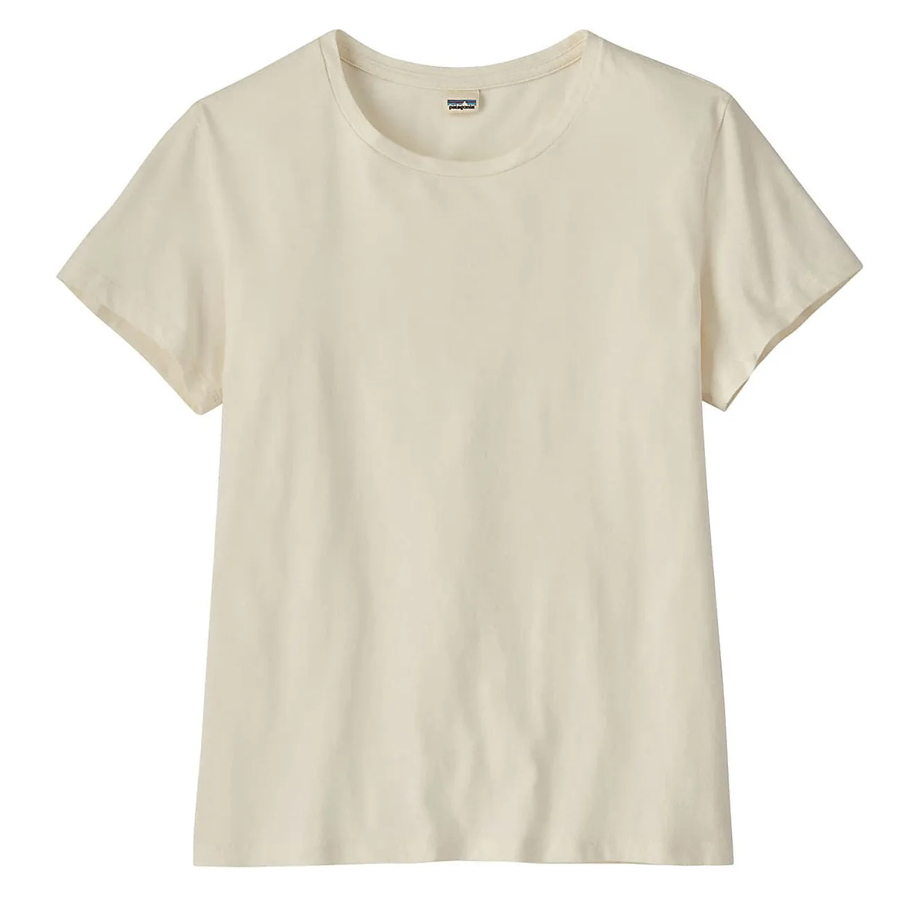 Patagonia Damen Regenerative Organic Certified Cotton T-Shirt Ungefärbt Natur