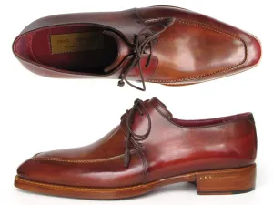 Paul Parkman Schuhe Paul Parkman Herren Goodyear rahmengenähte Derby-Schuhe mit quadratischer Spitze und Schürze in Braun